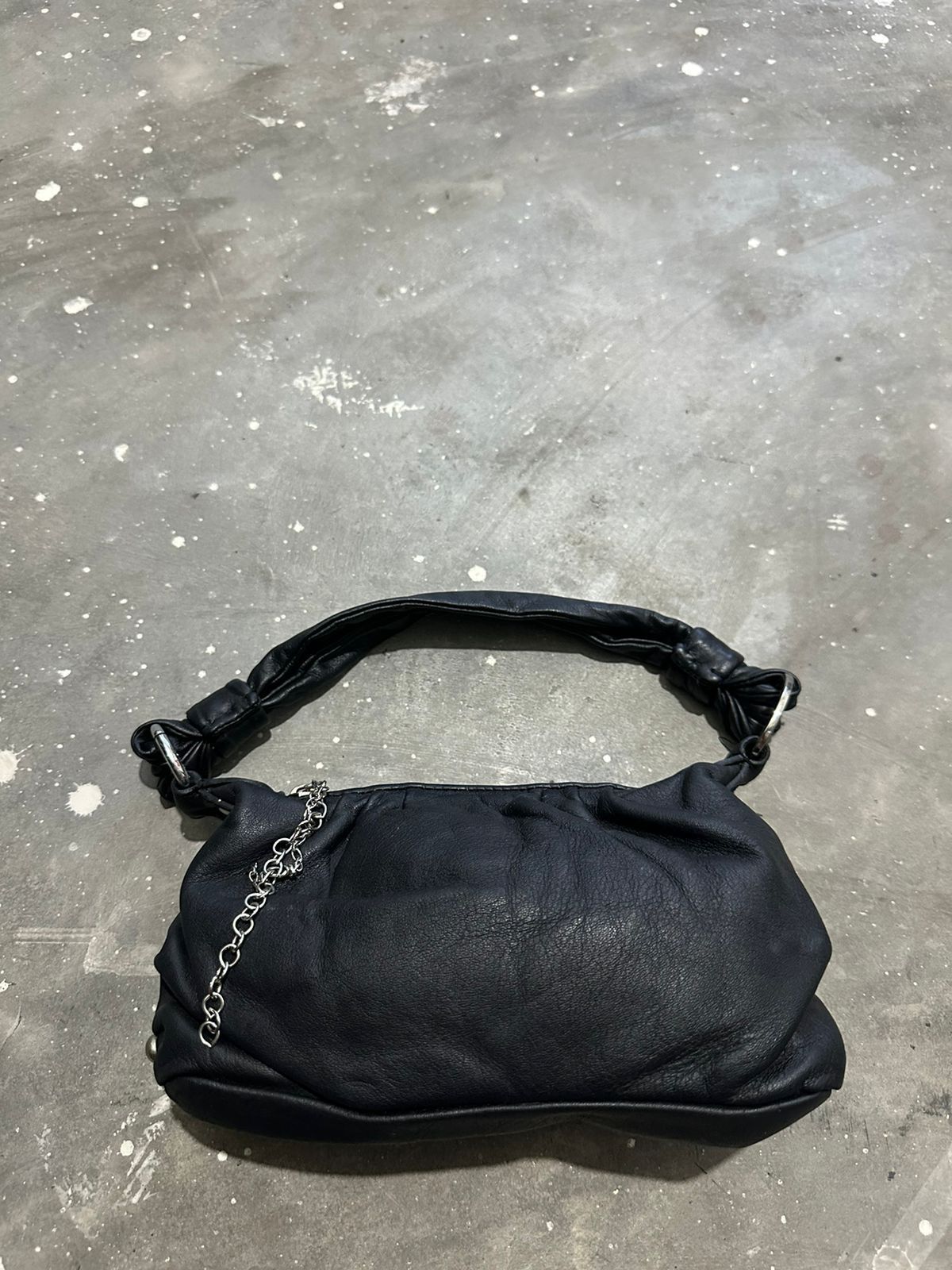 Yohji Yamamoto 🔥Y’saccs by Yohji yamamoto side stud button leather bag Size ONE SIZE - 3 Thumbnail