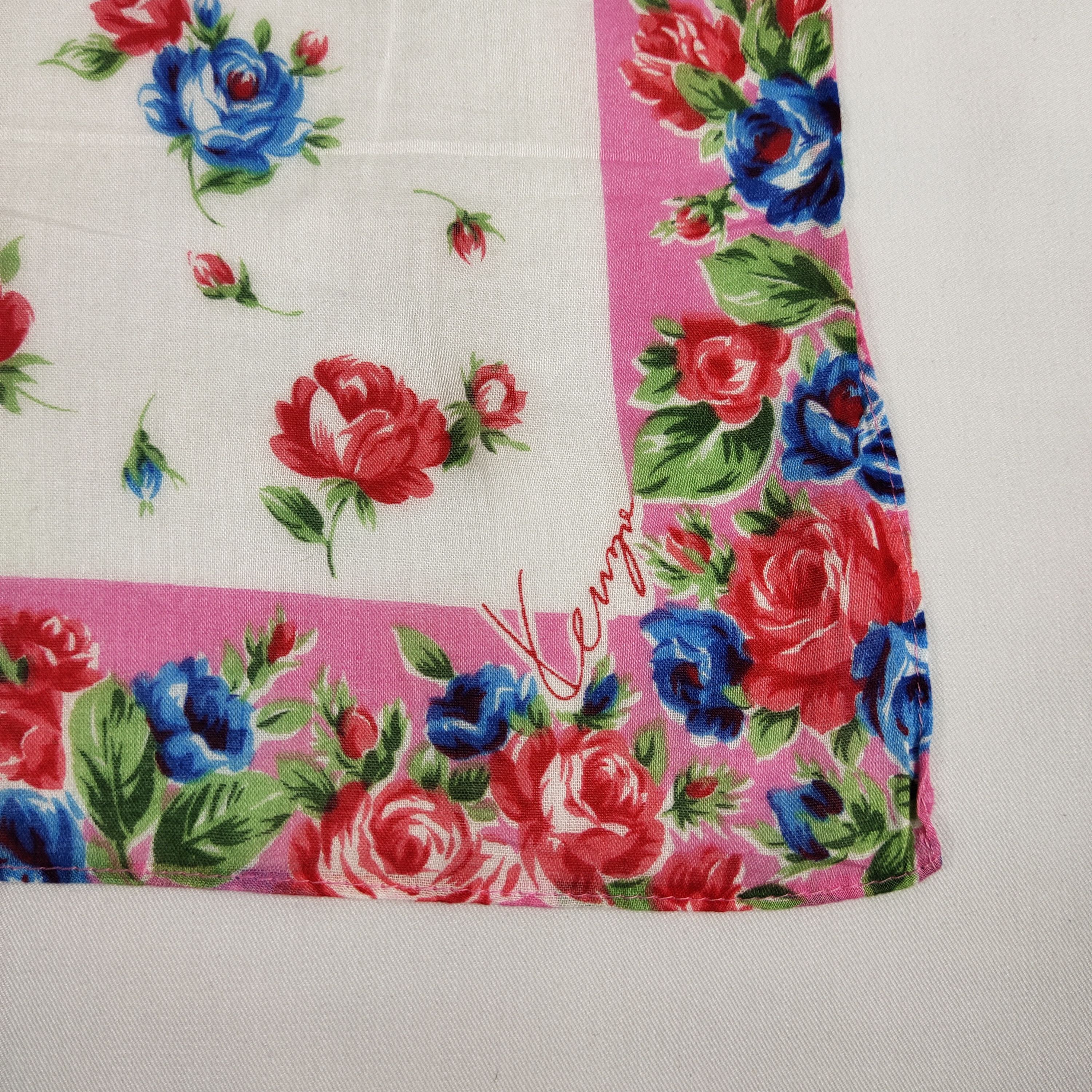 Kenzo × Vintage Kenzo Handkerchief / Neckerchief / Bandana FZ258 Size ONE SIZE - 5 Thumbnail