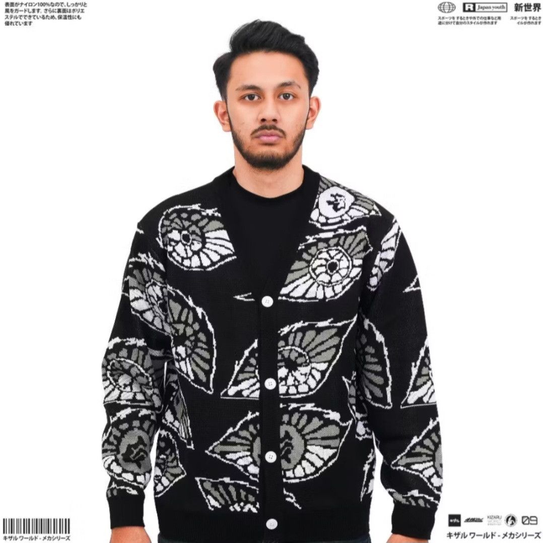 Japanese Brand Kokushibo demon slayer knitwear sweater Size US S / EU 44-46 / 1 - 1 Thumbnail