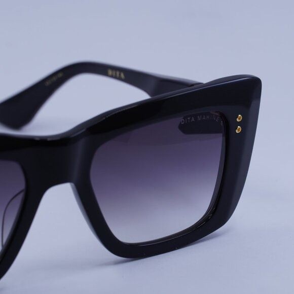 Dita Dita MAHINE-DTS-437-A-01 Sunglasses Black Cat Eye Frame Size ONE SIZE - 5 Thumbnail
