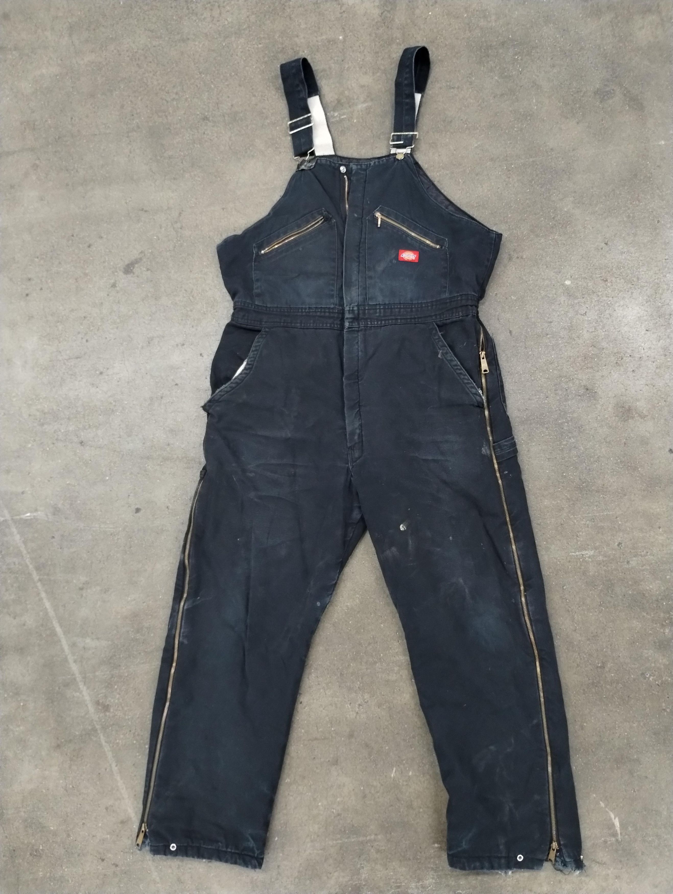 Dickies Vintage Dickies Insulated Canvas Overalls Size US 38 / EU 54 - 1 Thumbnail