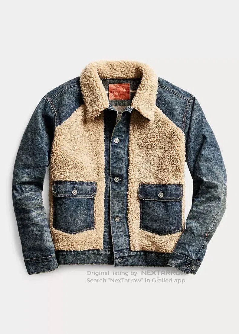 RRL Ralph Lauren RRL Ralph Lauren Patchwork denim jacket Size US L / EU 52-54 / 3 - 1 Thumbnail