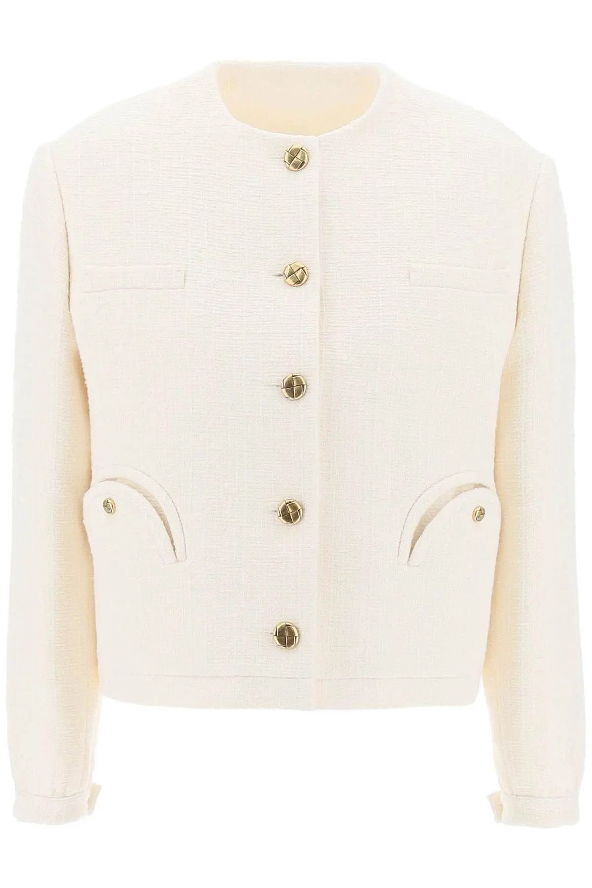image of O1S22I1N0424 "gliss Our Way Blazer In White, Women's (Size XS)