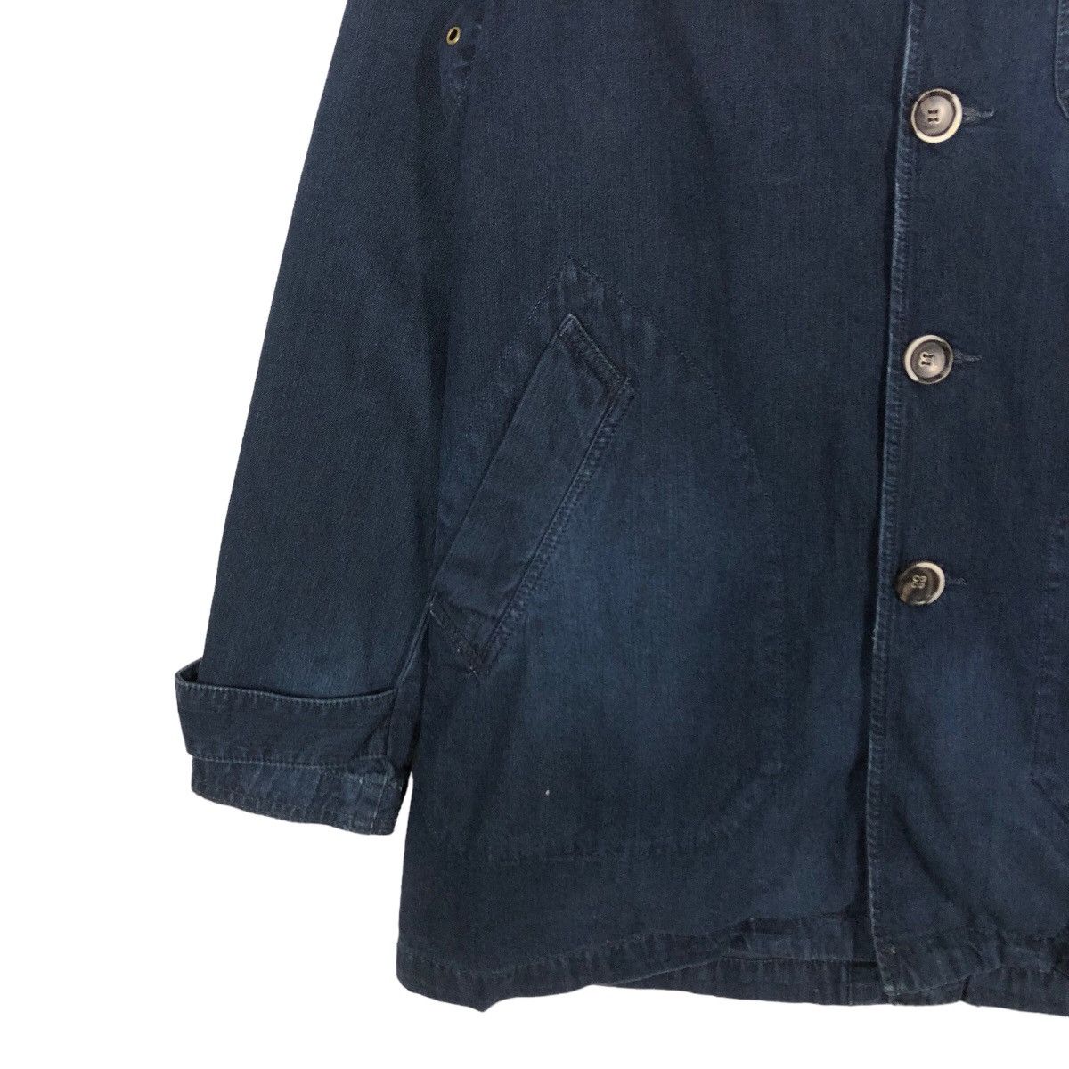 45rpm 🔥Boro Denim Jacket Cepo & Denim Japan Chore Design Size US L / EU 52-54 / 3 - 4 Thumbnail