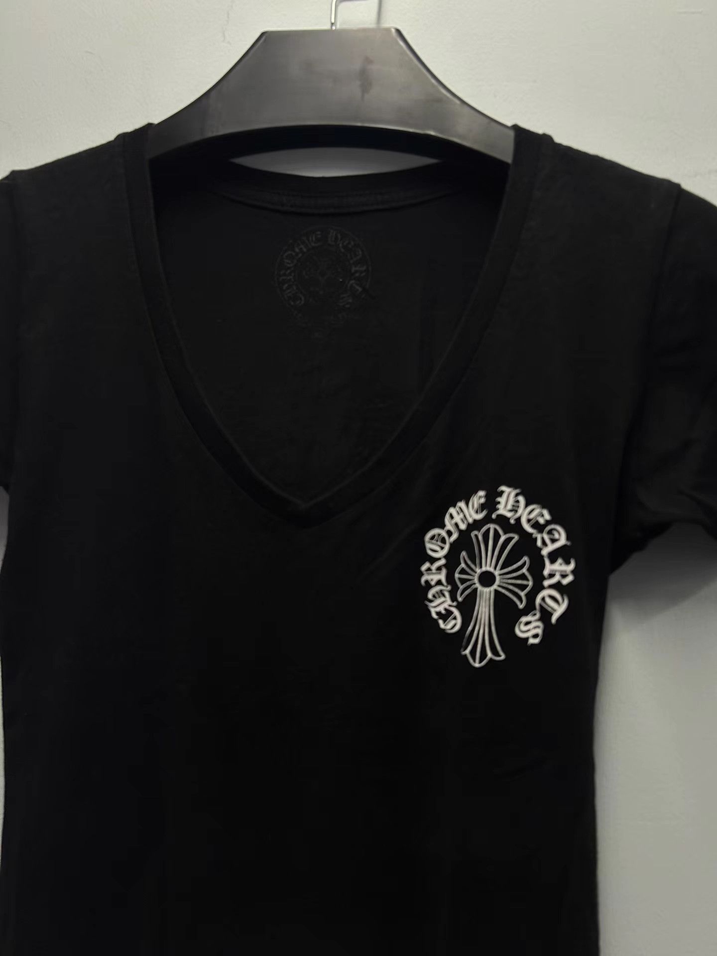 Chrome Hearts Chrome Hearts Dark Pattern Cross Short Sleeve Tee Size US XS / EU 42 / 0 - 3 Thumbnail