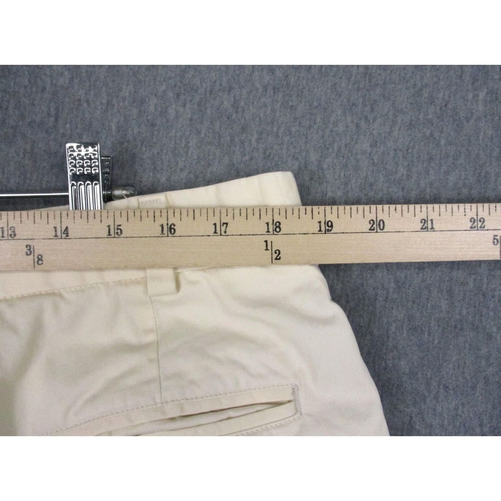 Bills Khakis Bills Khakis M2 Pants Mens 38x27 Beige Flat Front Classic Fit Cotton Pockets Slit Back Buttons USA Size US 38 / EU 54 - 6 Thumbnail