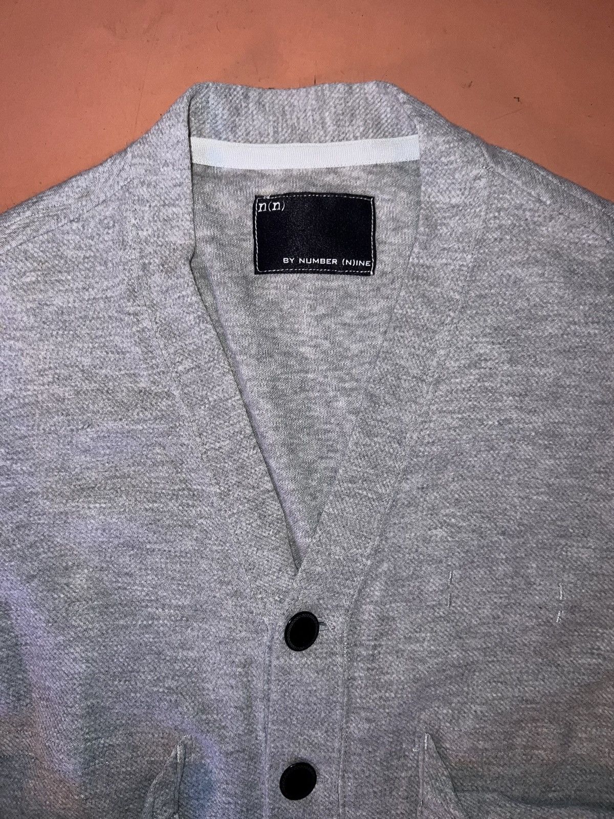 Japanese Brand × Number (N)ine Number (N)ine Grey 4 pocket cargo cardigan Size US M / EU 48-50 / 2 - 5 Thumbnail
