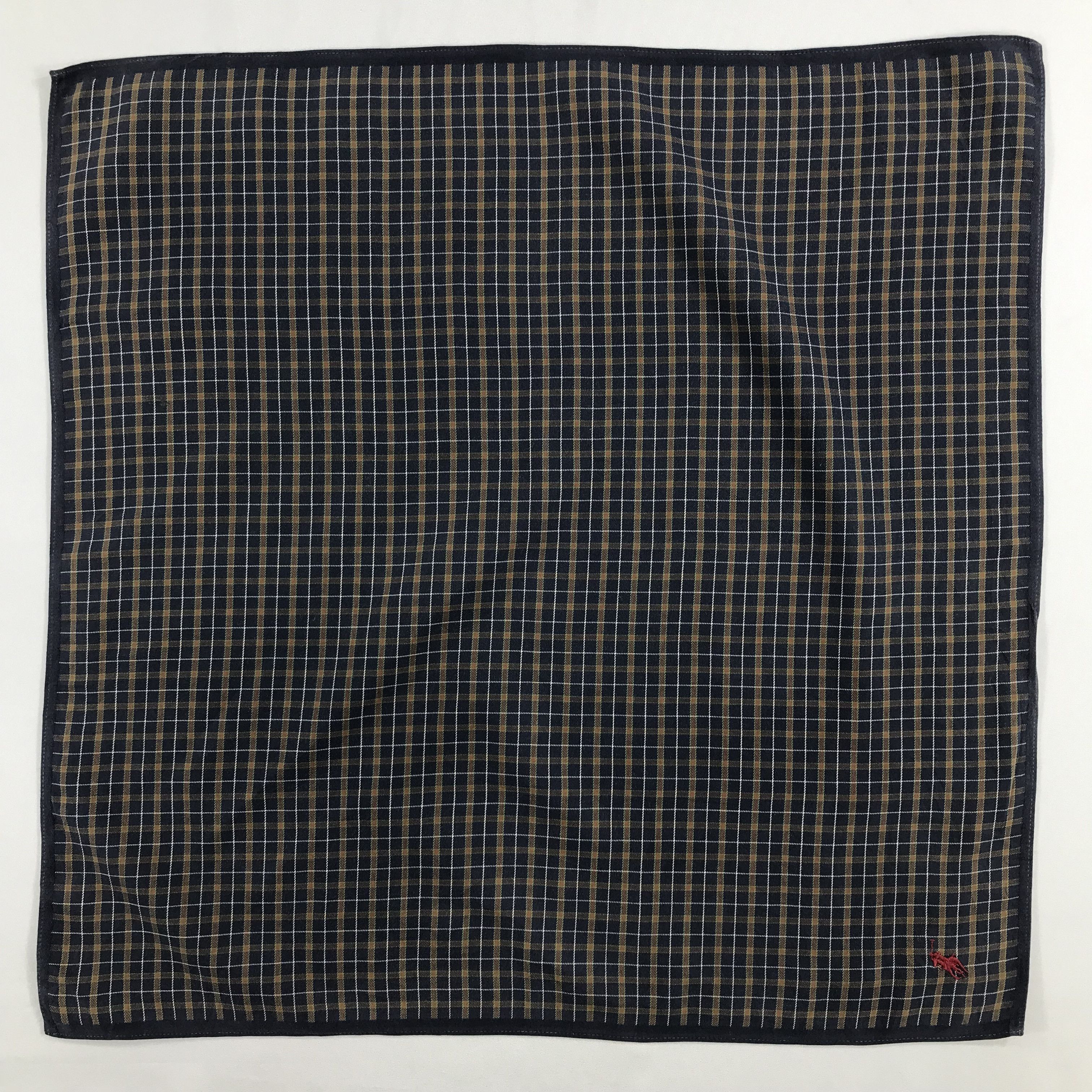 Polo Ralph Lauren × Vintage Polo Ralph Lauren Bandana / Handkerchief /Neckerchief -S2168 Size ONE SIZE - 1 Thumbnail
