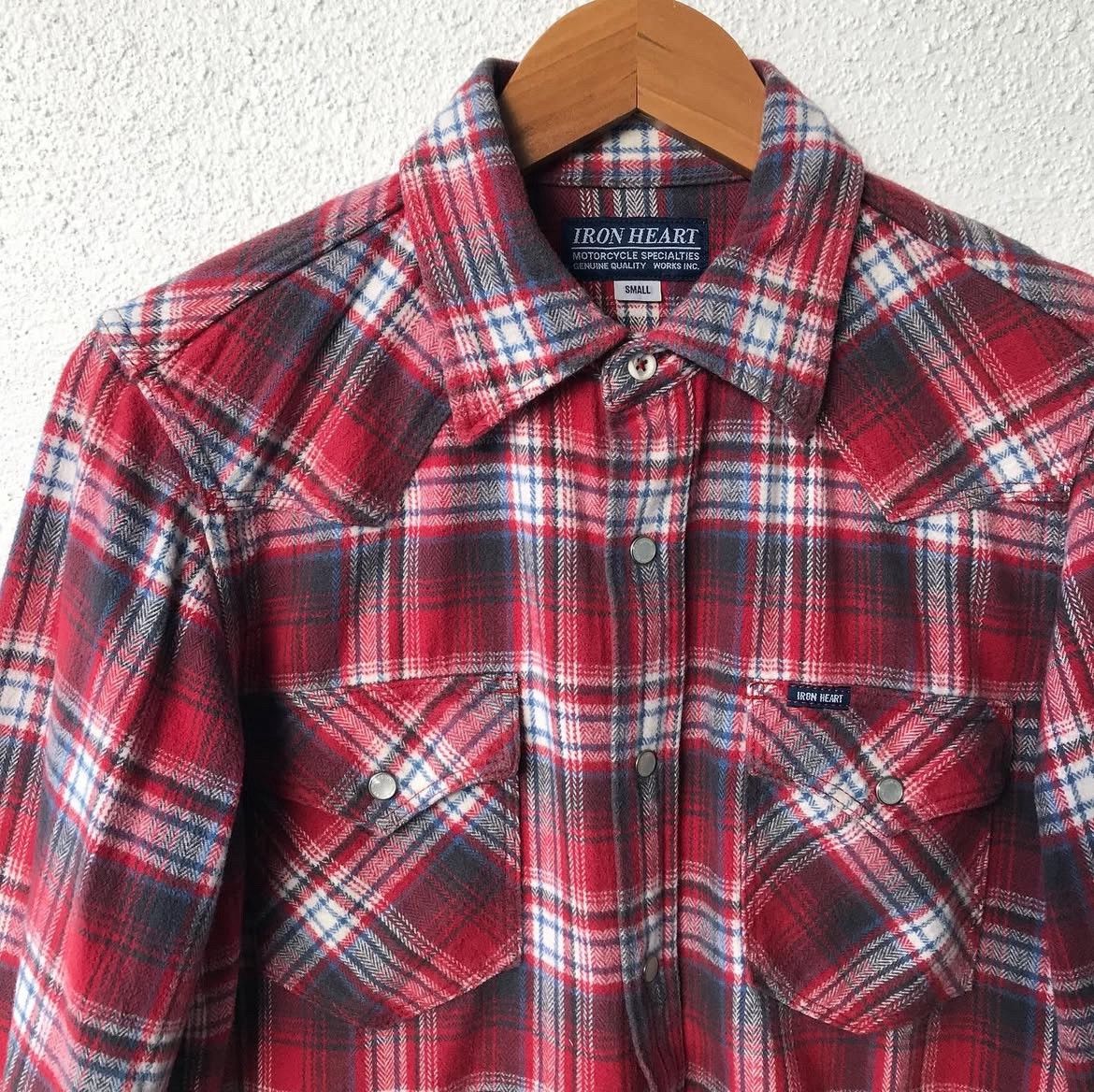 Iron Heart Western Flannel Shirt Size US S / EU 44-46 / 1 - 3 Thumbnail