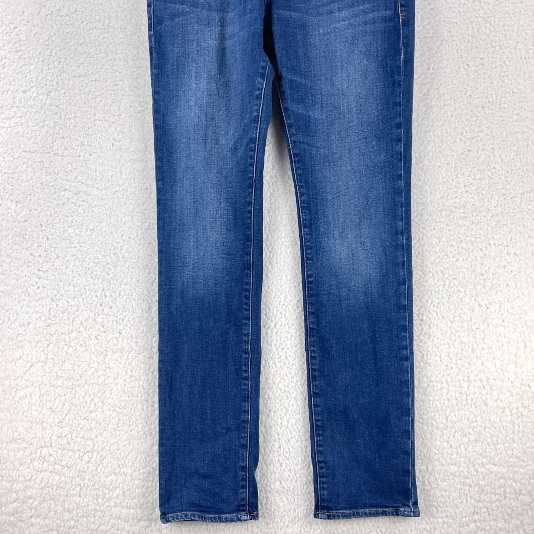 Frame FRAME L'Homme Slim Leg Jeans Womens Size 32 Blue Burroughs Denim Mid-Rise Casual Shirt? Size 24" / US 00 / IT 34 - 3 Thumbnail