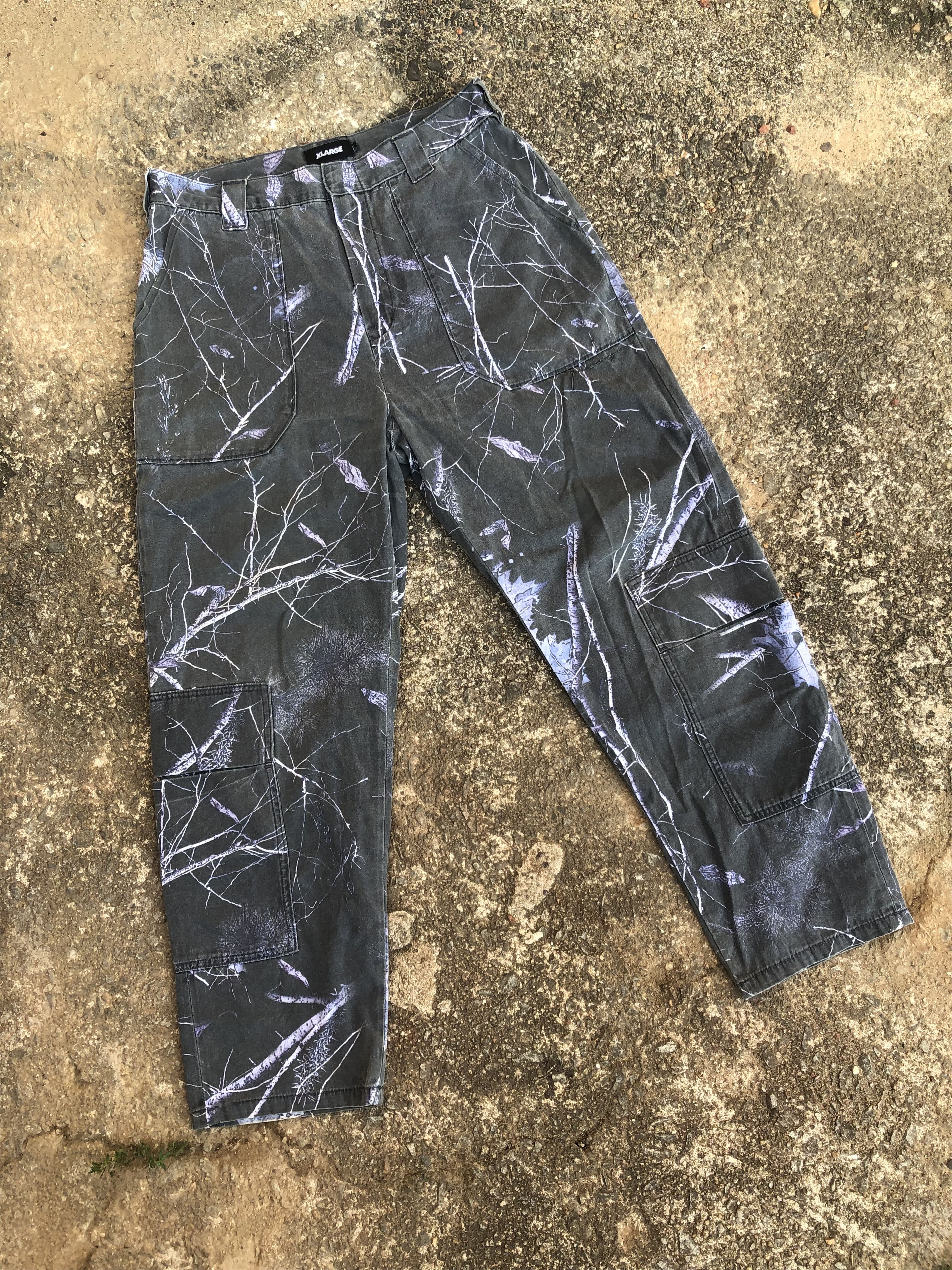 X-LARGE 🔥Vintage X-LARGE Real Tree Design Cargo Camouflage Pants Size US 32 / EU 48 - 2 Thumbnail