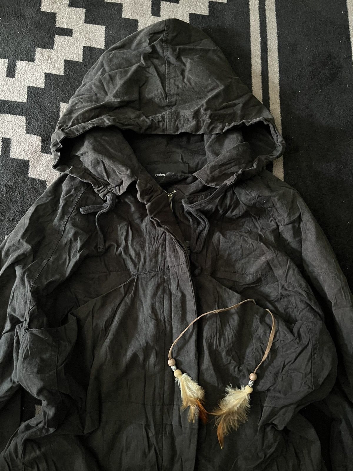 Le Grande Bleu (L.G.B.) 2000s Codes combine tech wear jacket julius style Size US L / EU 52-54 / 3 - 3 Thumbnail
