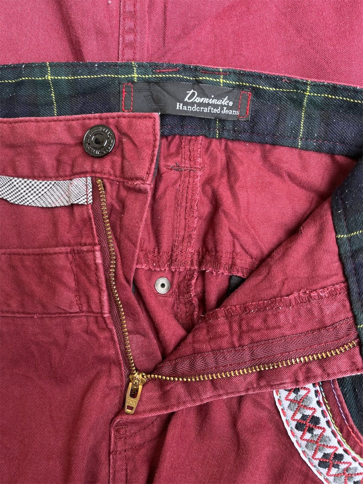 Japanese Brand Y2K Dominate double waist pants punk style vintage Size US 34 / EU 50 - 8 Thumbnail