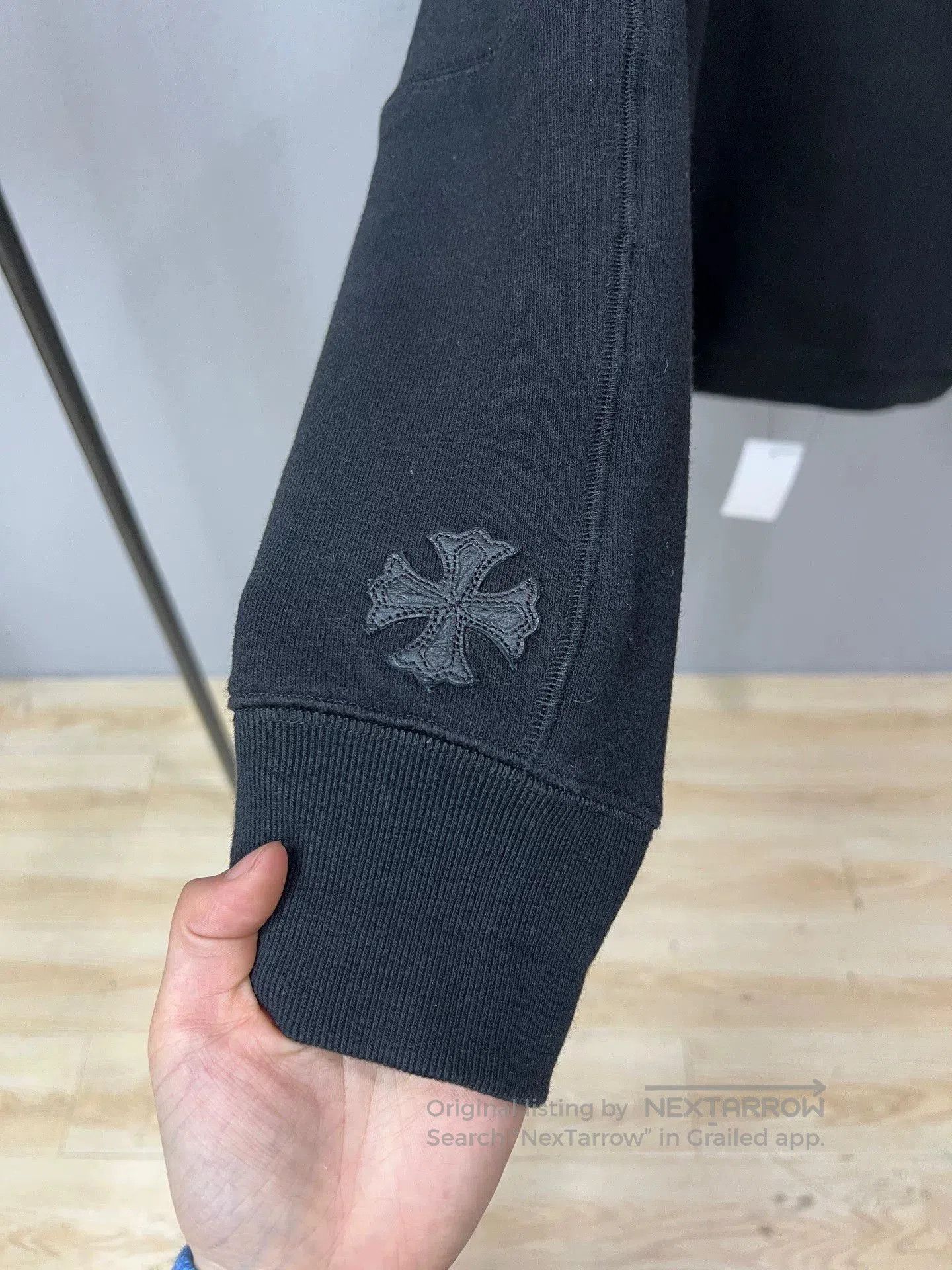 Chrome Hearts Chrome Hearts Sanskrit Leather Patch Hoodie. Size US L / EU 52-54 / 3 - 5 Thumbnail