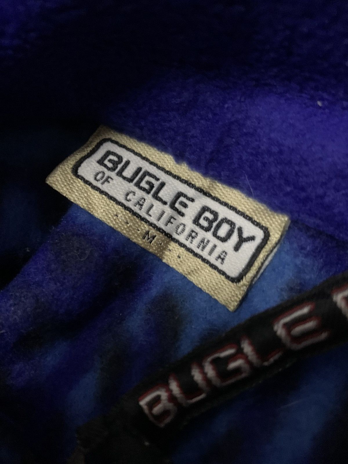 Bugle Boy Vintage 90s Bugle Boy Half Zip Sweater Fleece Size US M / EU 48-50 / 2 - 7 Thumbnail