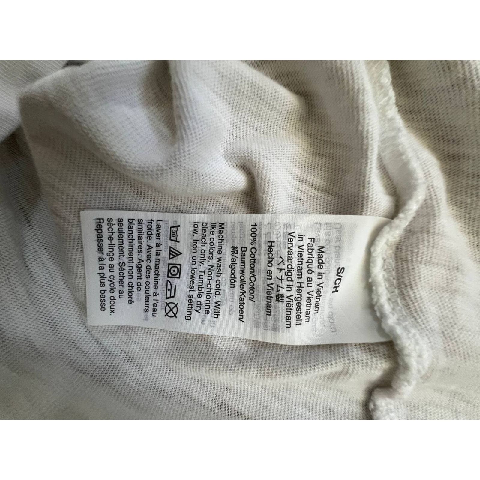 J.Crew J. Crew White Eylet Yoke T-Shirt Sleeve White Size S A000869 Size S / US 4 / IT 40 - 9 Thumbnail