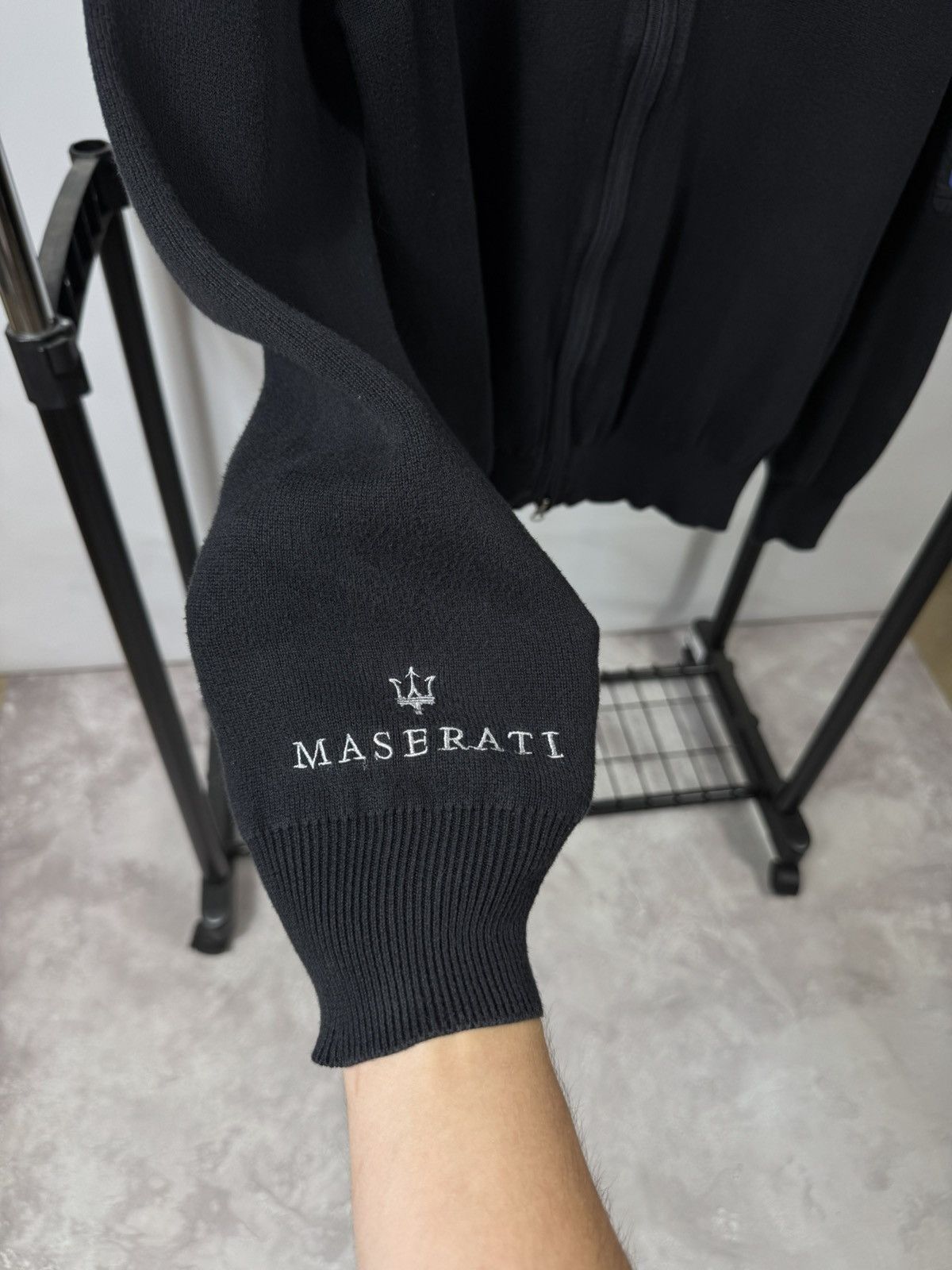 Vintage La Martina Maserati #2 Double Zip Sweater