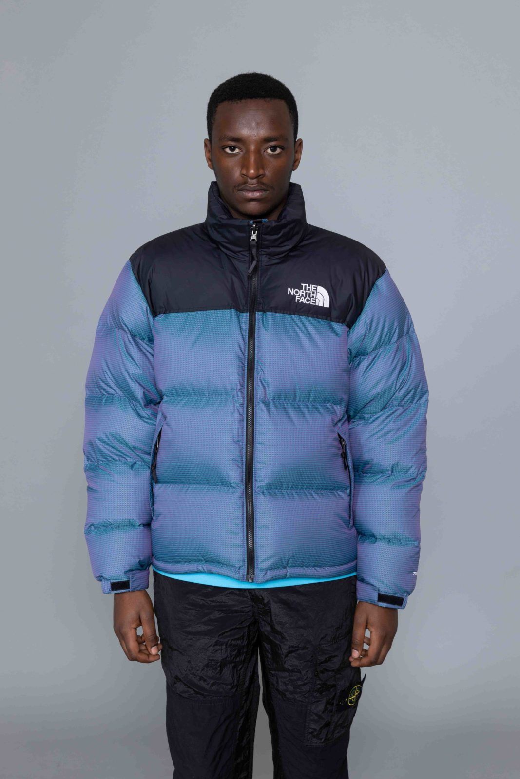 The North Face RARE The North Face 1996 IRIDESCENT Nuptse jacket  