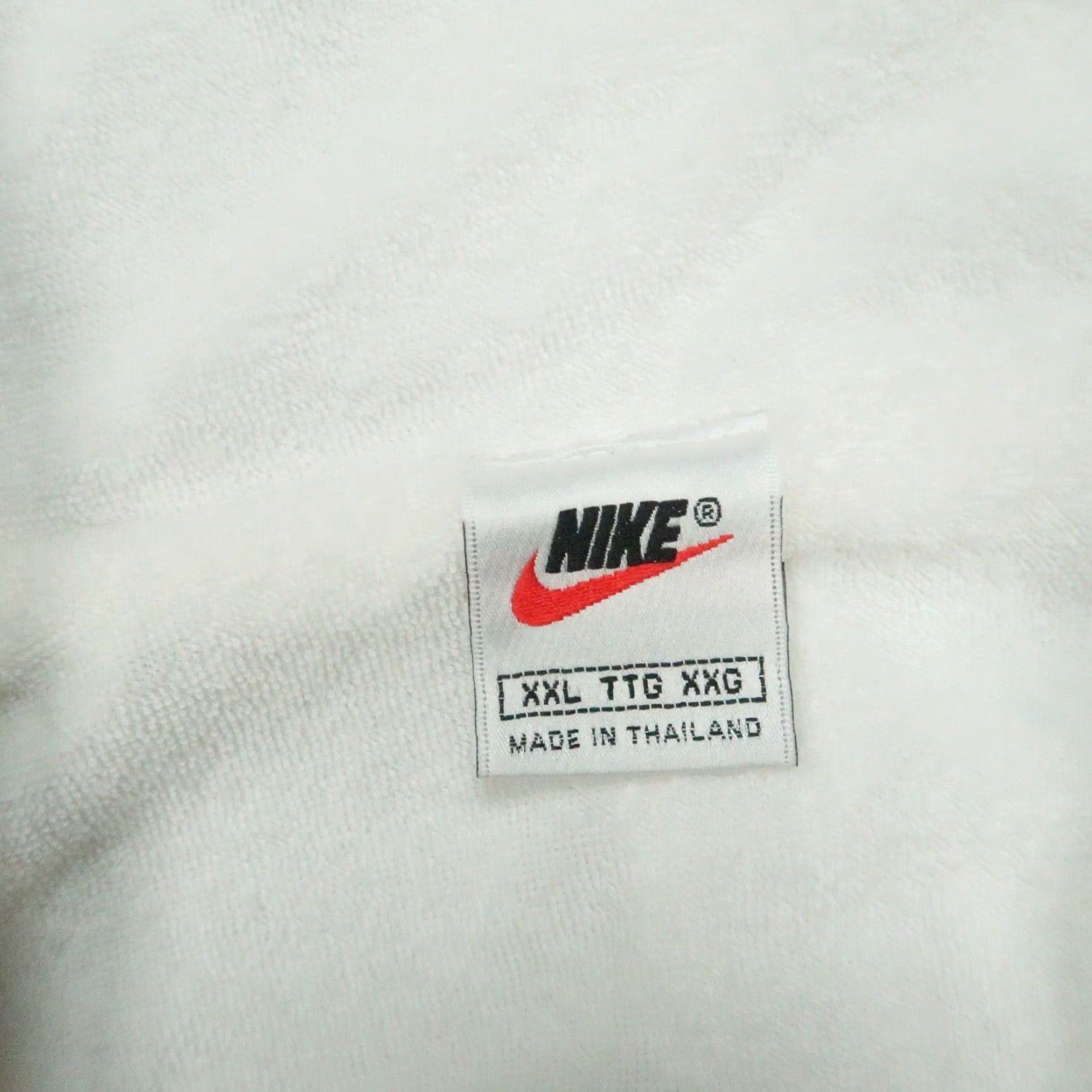 Nike VINTAGE Nike Jacket Mens 2XL White Challenge Court Stadium Removable Sleeves Zip Full Zip Pockets Windbreaker Size US XXL / EU 58 / 5 - 4 Thumbnail