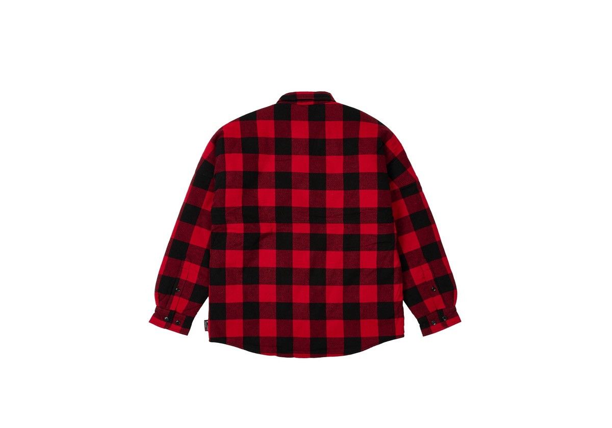 Palace PALACE HARDWARE INSULATED OVERSHIRT RED COTTON FLANNEL LARGE Size US L / EU 52-54 / 3 - 3 Thumbnail