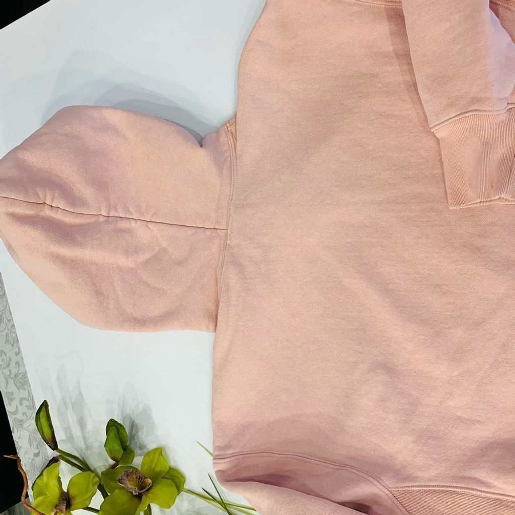 Champion Champion Pink Crop top Hoodie Size L Size L / US 10 / IT 46 - 6 Thumbnail