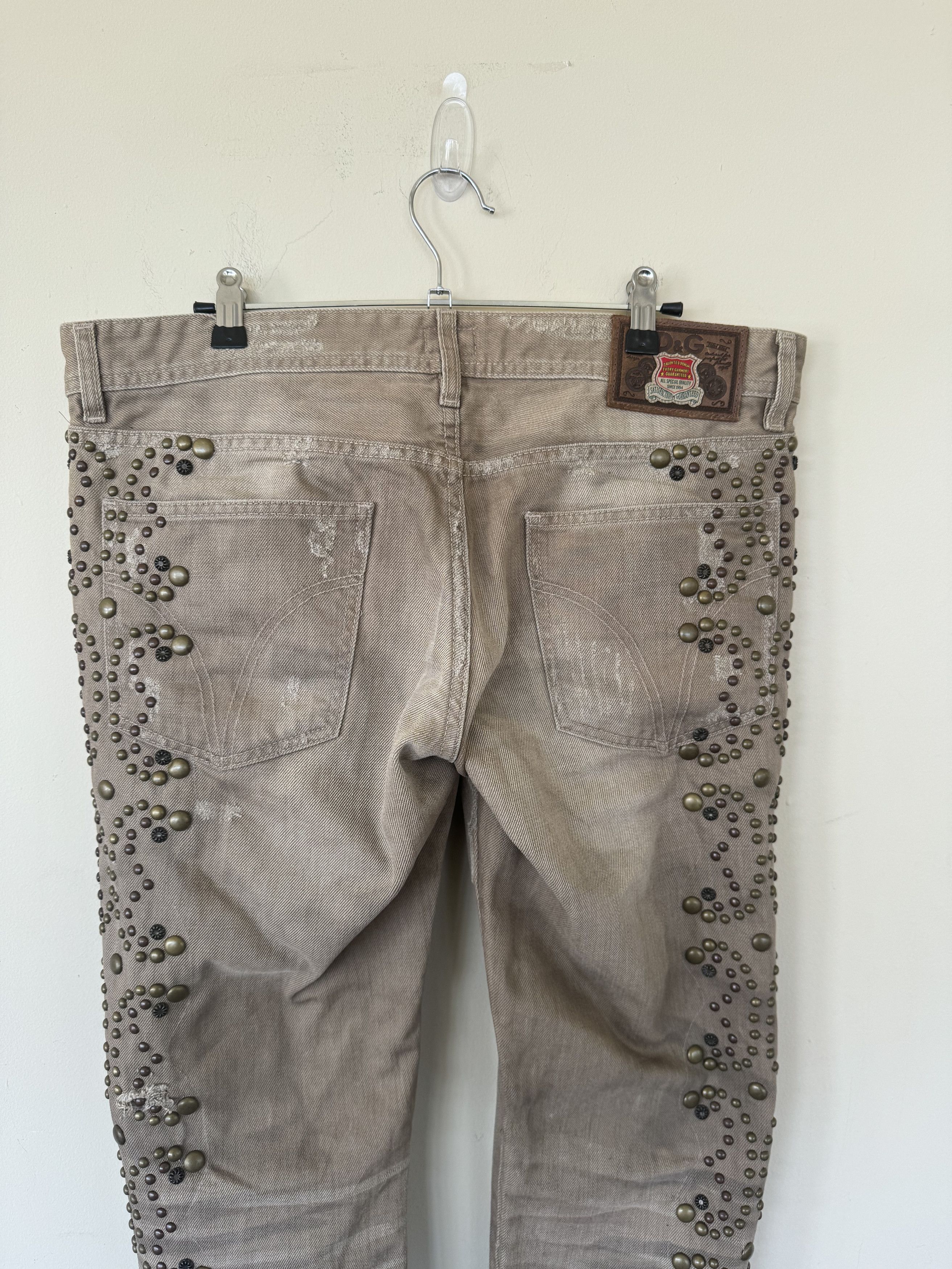 Dolce & Gabbana Vintage Studded Dolce & Gabbana Denim Size US 33 - 8 Thumbnail