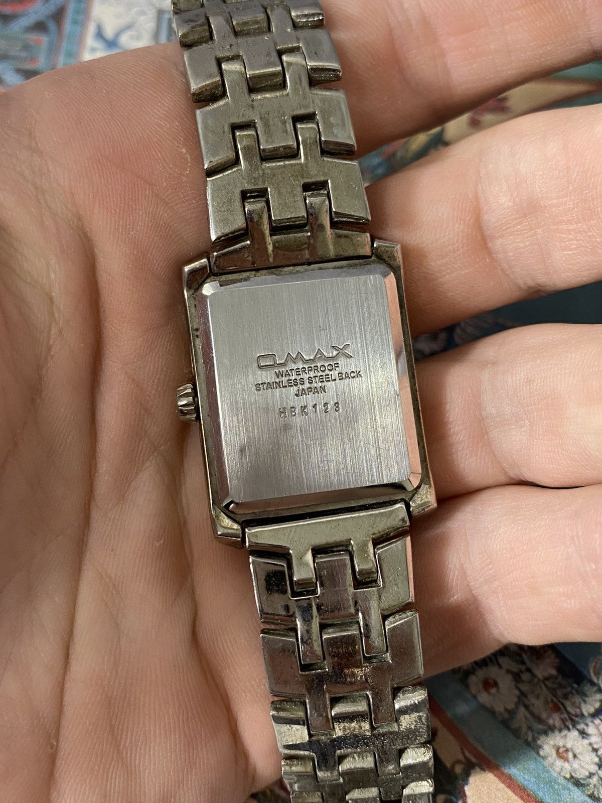Japanese Brand OMAX Quartz Vintage Rectangular Watch Size ONE SIZE - 10 Thumbnail