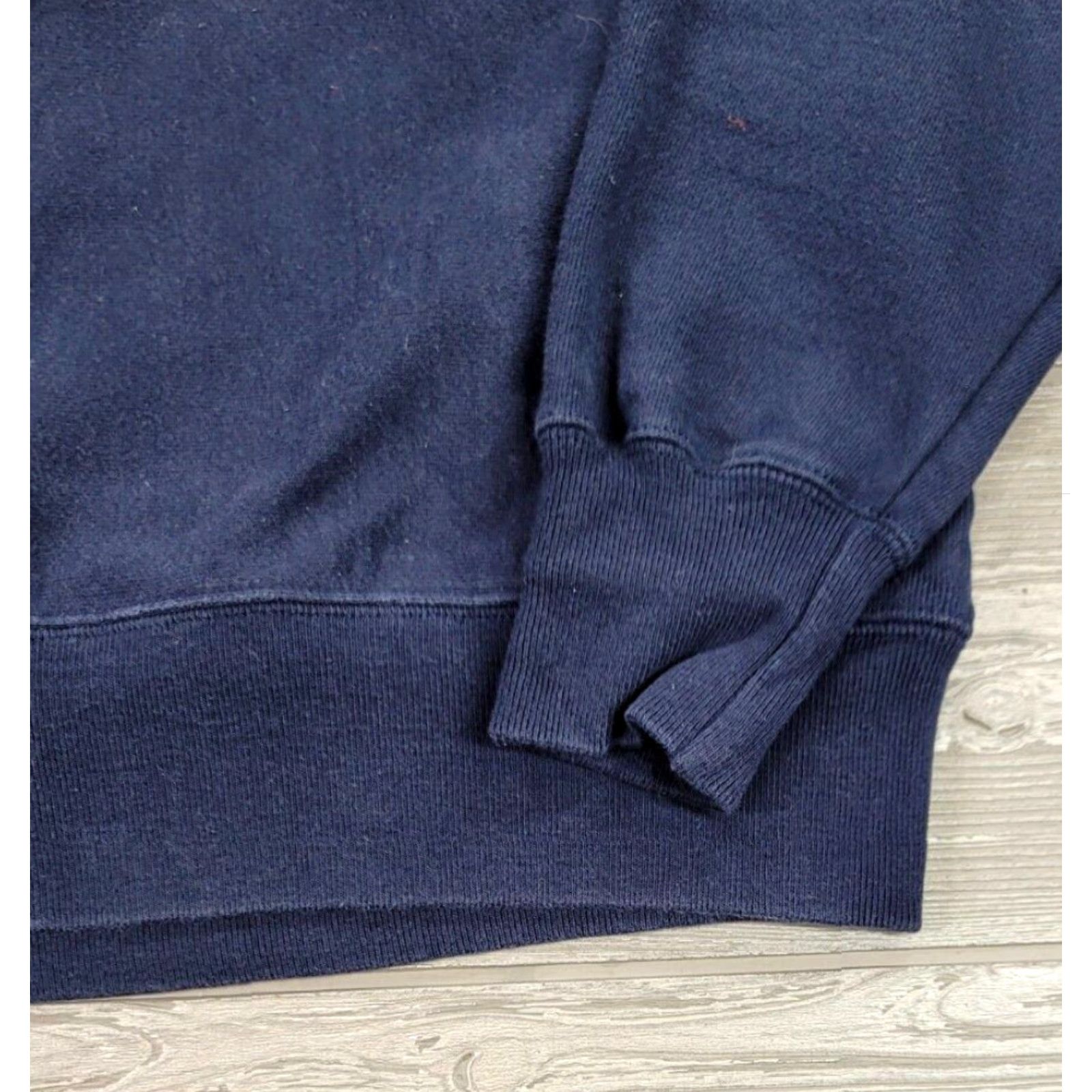 Champion VINTAGE Champion Reverse Weave Sweatshirt Mens S Red University College 90s Pullover Crew Neck Logo Embroidered Blue/Fleece Heavyweight Size US S / EU 44-46 / 1 - 4 Thumbnail