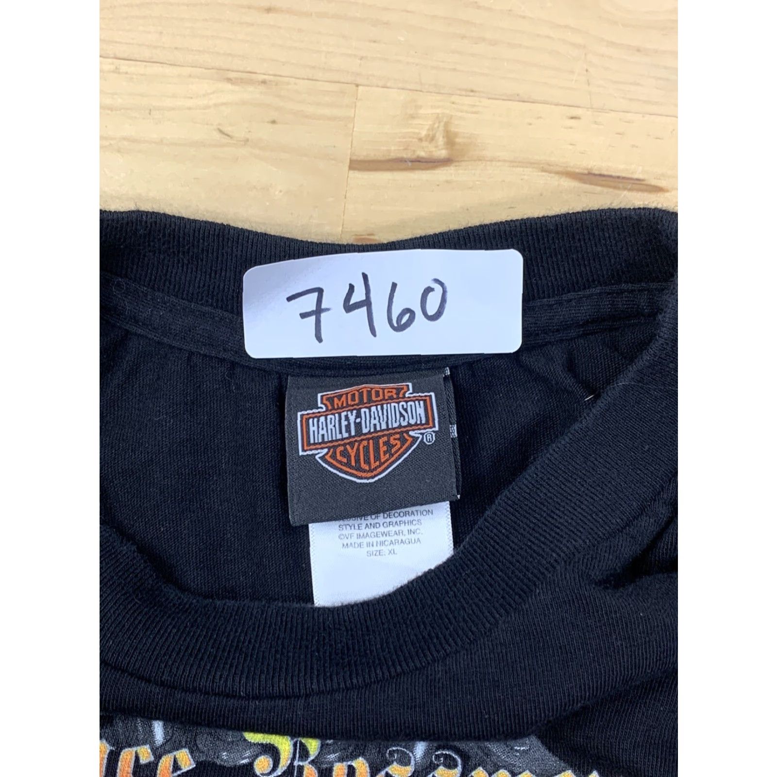 Harley Davidson Harley-Davidson Shirt Long Sleeve XL Black 70th Daytona Bike Week Graphic Print Mens Size US XL / EU 56 / 4 - 5 Thumbnail