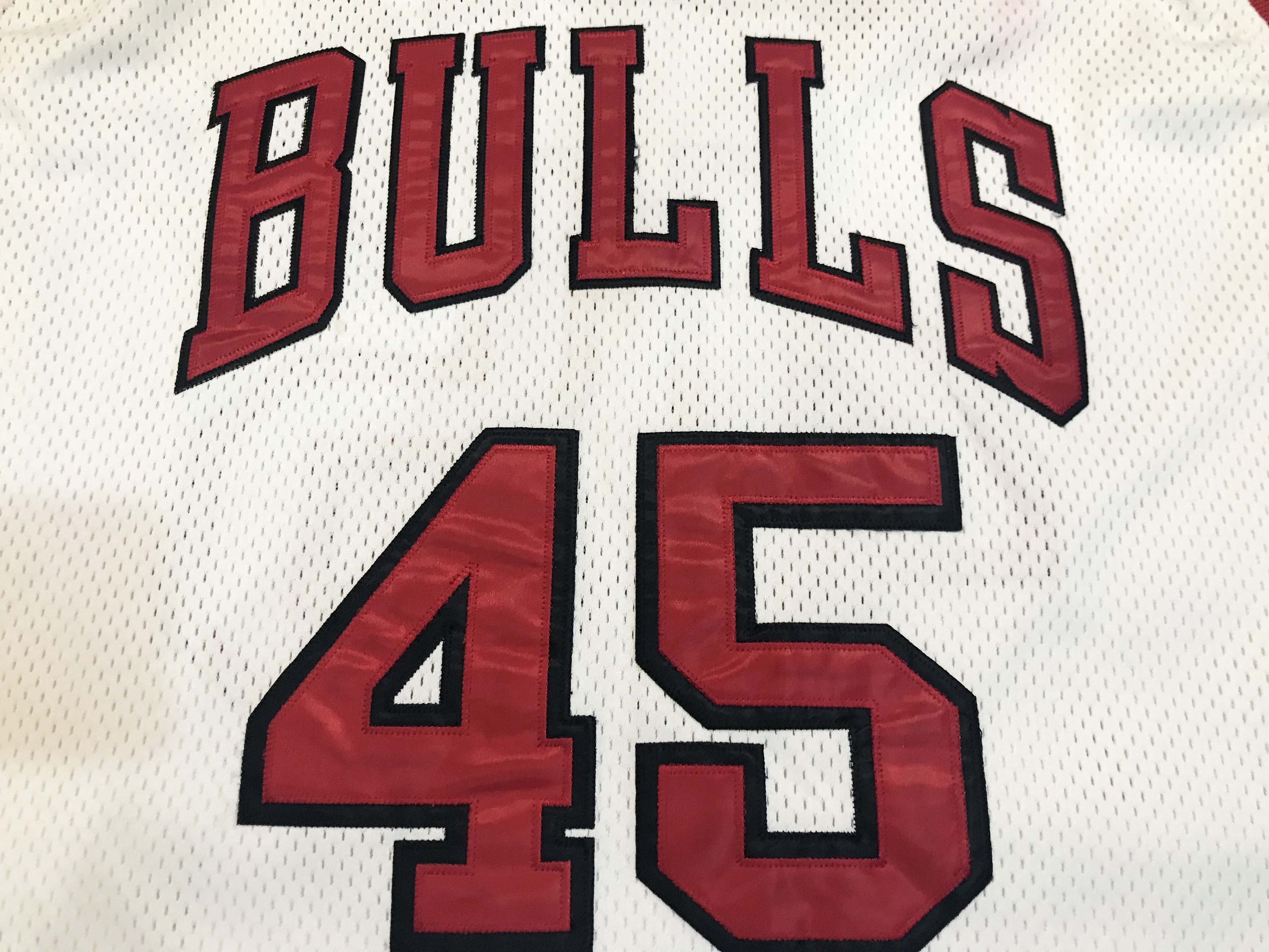 Nike Nike Authentic NBA Chicago Bulls MICHAEL JORDAN #45 Jersey Size US XXL / EU 58 / 5 - 2 Thumbnail