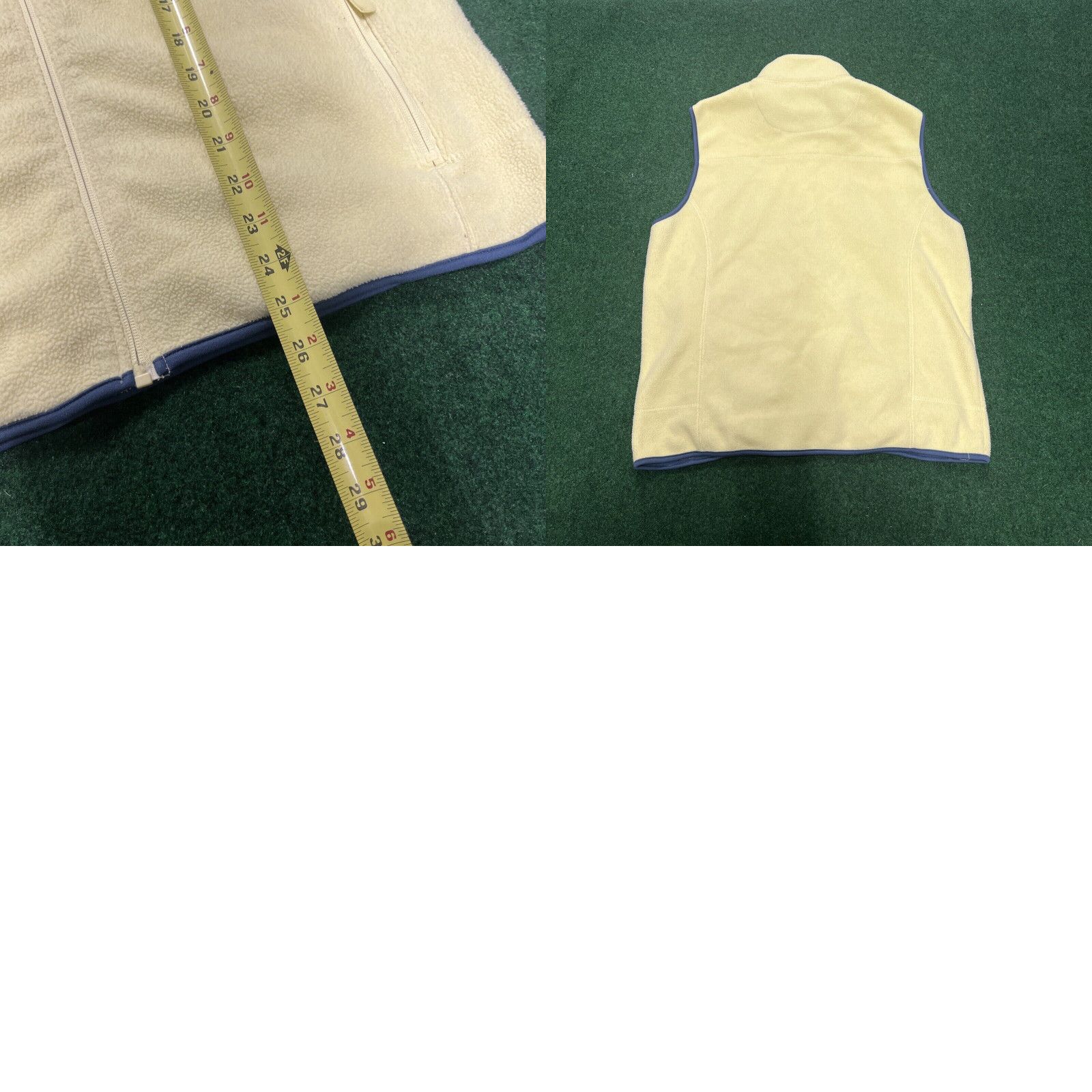 Vintage Cabela's Men's Size L Fleece Jacket Yellow Blue Polyester Vest Soft Size US L / EU 52-54 / 3 - 8 Thumbnail