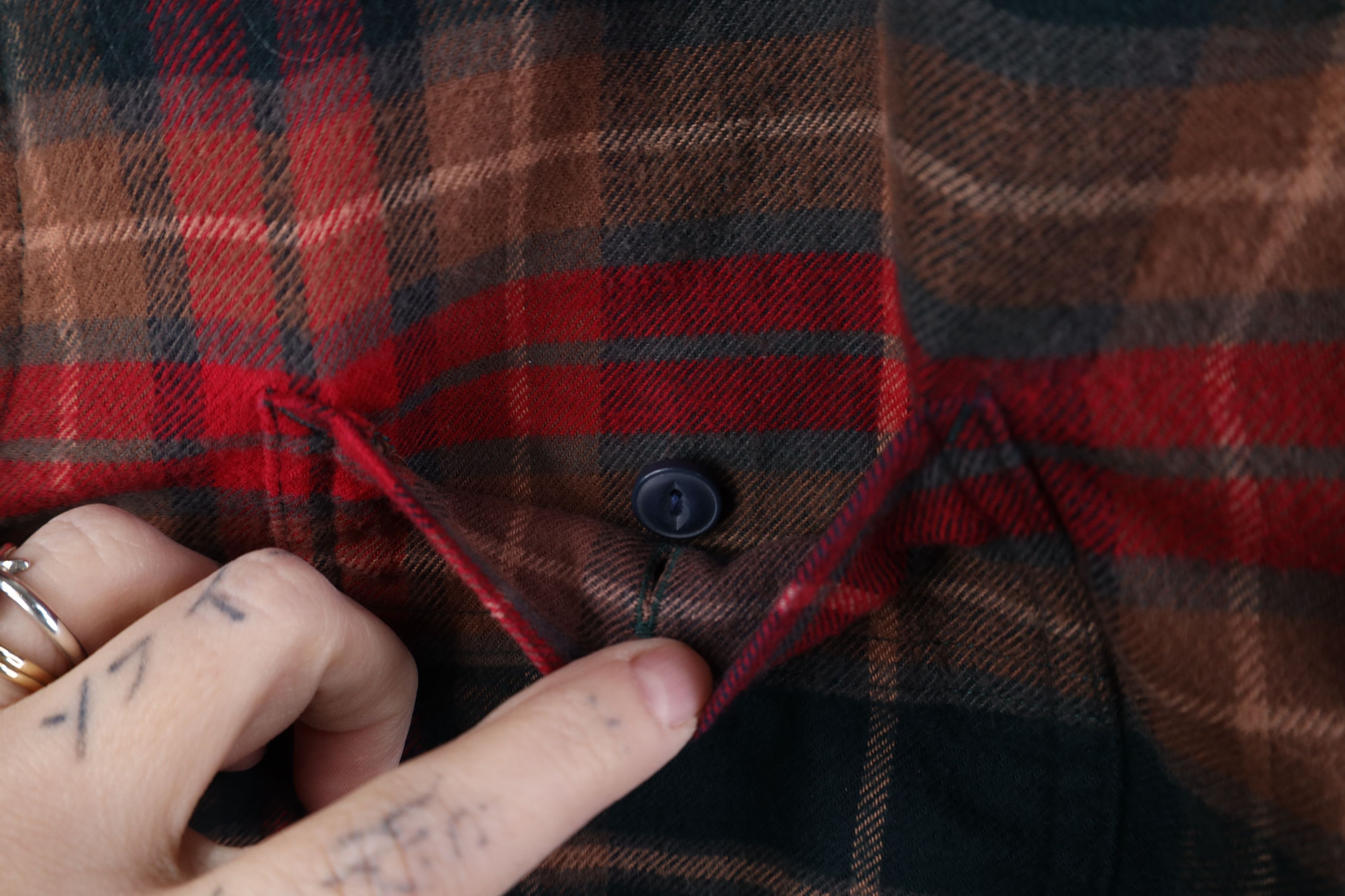 J.Crew Vintage Y2K J Crew Flannel Collared Button Shirt Plaid Size US M / EU 48-50 / 2 - 5 Thumbnail