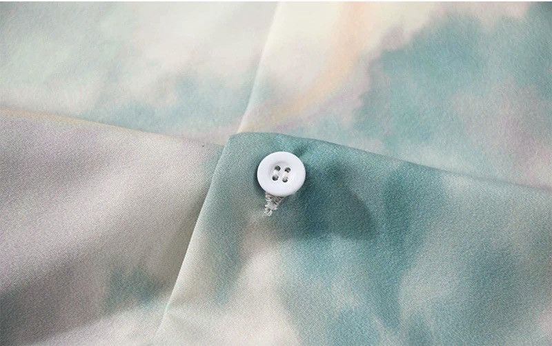 Other Tye Dye Multi-color Button Up Shirt Size US M / EU 48-50 / 2 - 3 Thumbnail