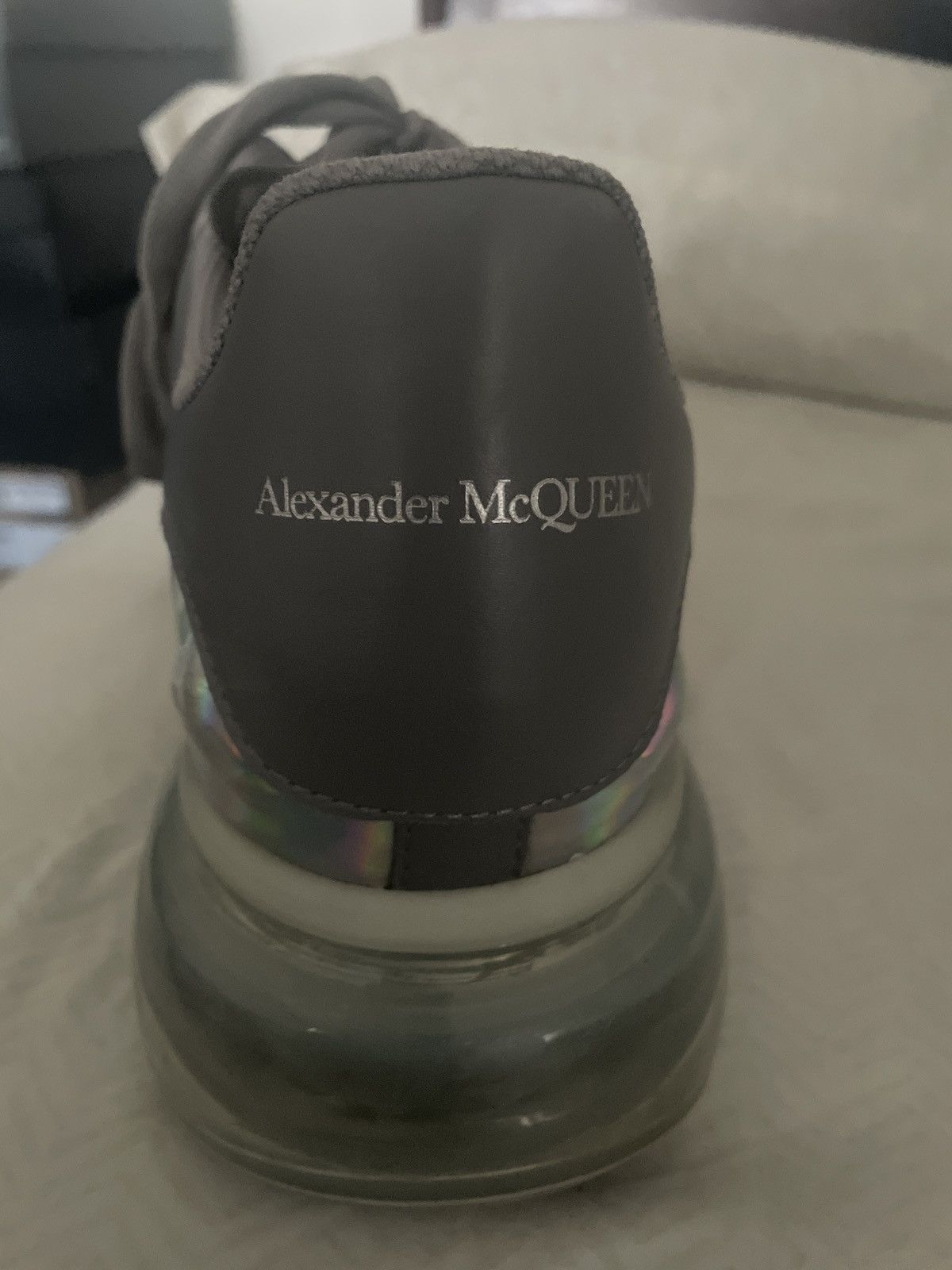 Alexander McQueen Alexander mcqueen oversized silver iridescent Size US 11 / EU 44 - 4 Thumbnail