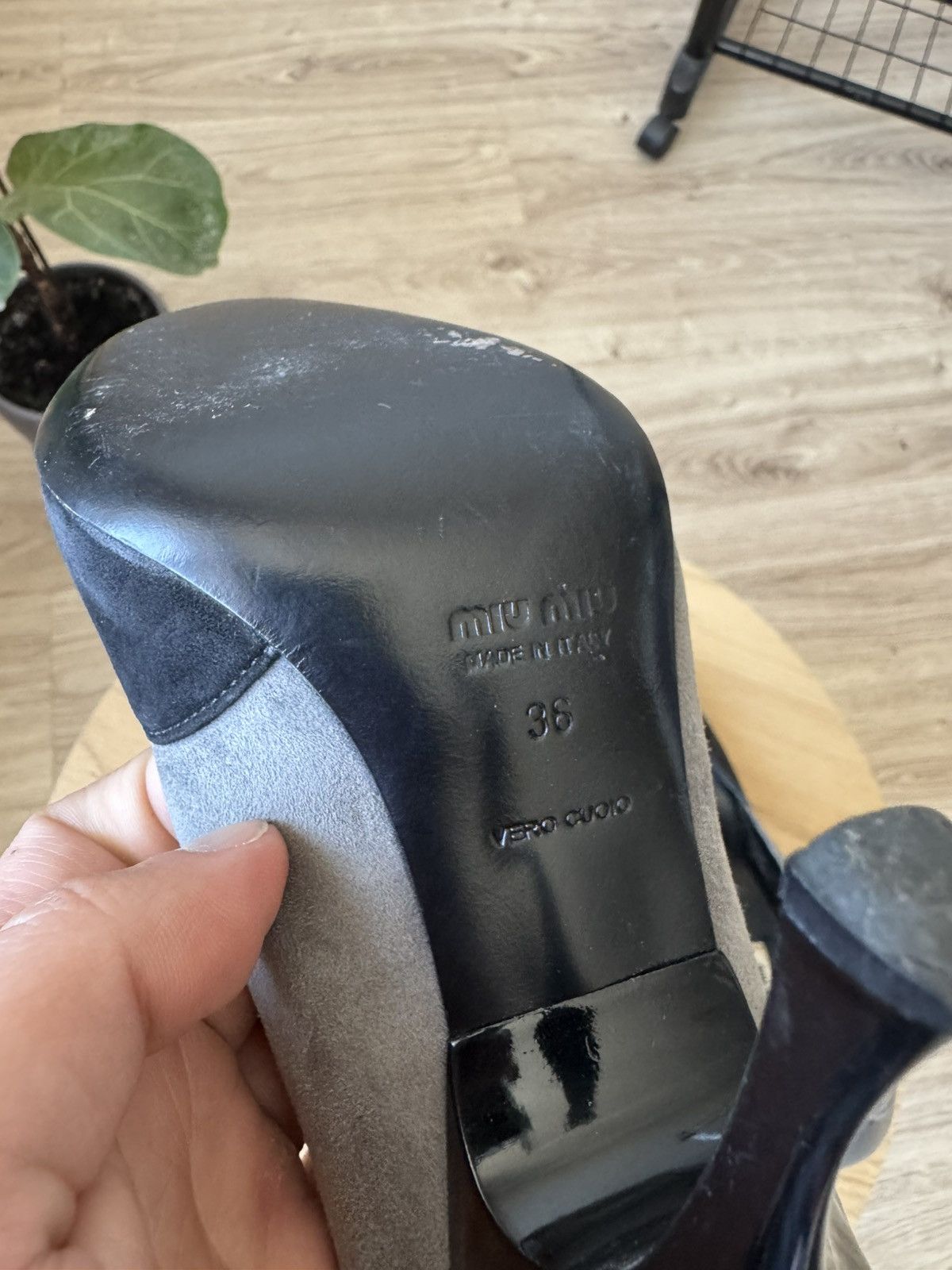 Miu Miu Miu Miu Suede Heels Size US 6 / IT 36 - 6 Thumbnail
