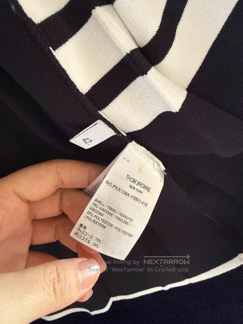 Thom Browne Thom Browne Black pleated skirt Size 27" / US 4 / IT 40 - 4 Thumbnail