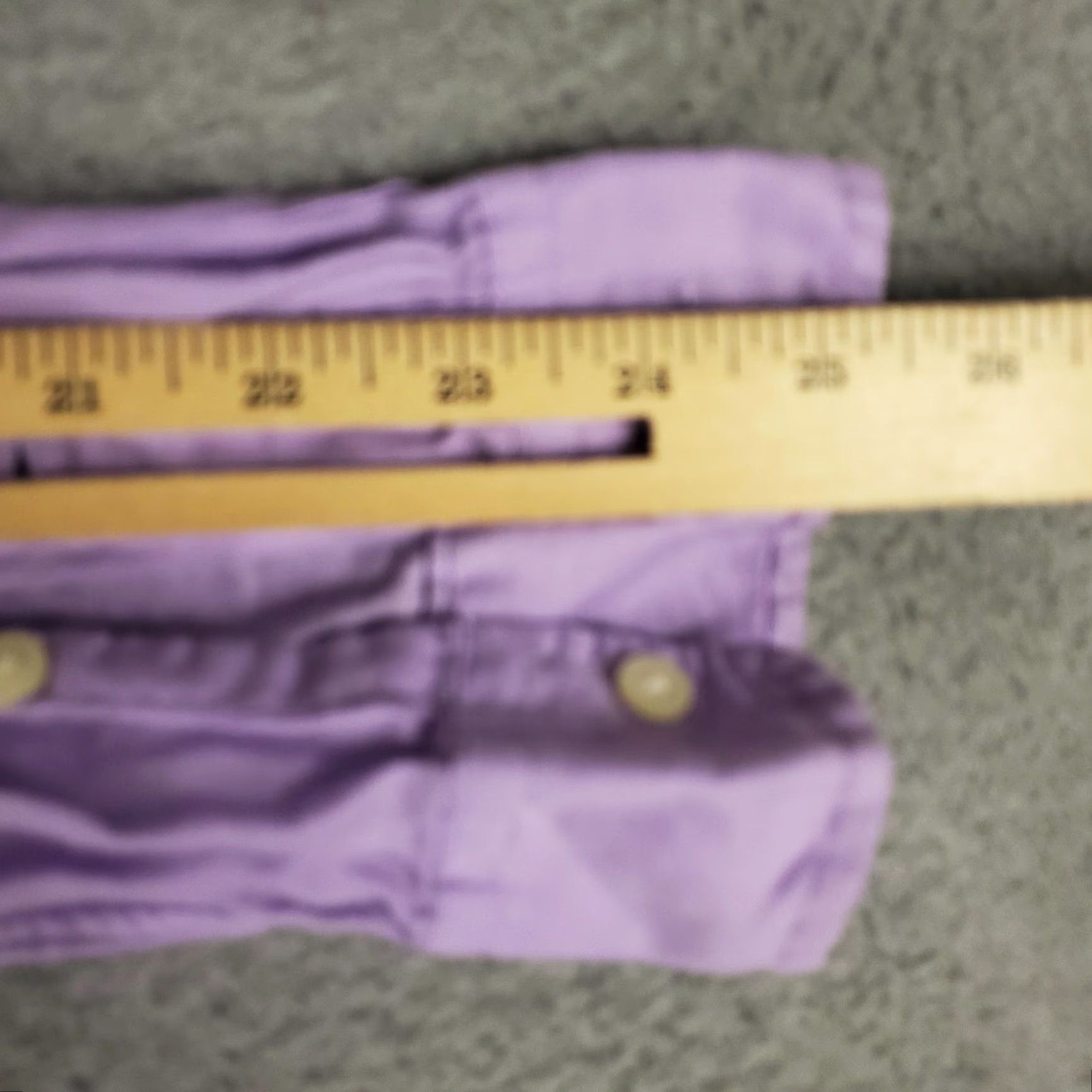 Ralph Lauren Ralph Lauren Shirt Mens Medium Purple Button-Down Long Sleeve Casual Solid Cotton Classic Preppy 90s Theme Not Vintage Mens Size US M / EU 48-50 / 2 - 6 Thumbnail