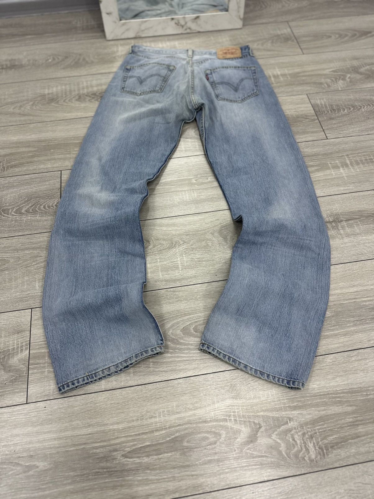 Levi's Levis 501 Baggy Flared Vintage Y2K Jeans Size US 32 / EU 48 - 3 Thumbnail