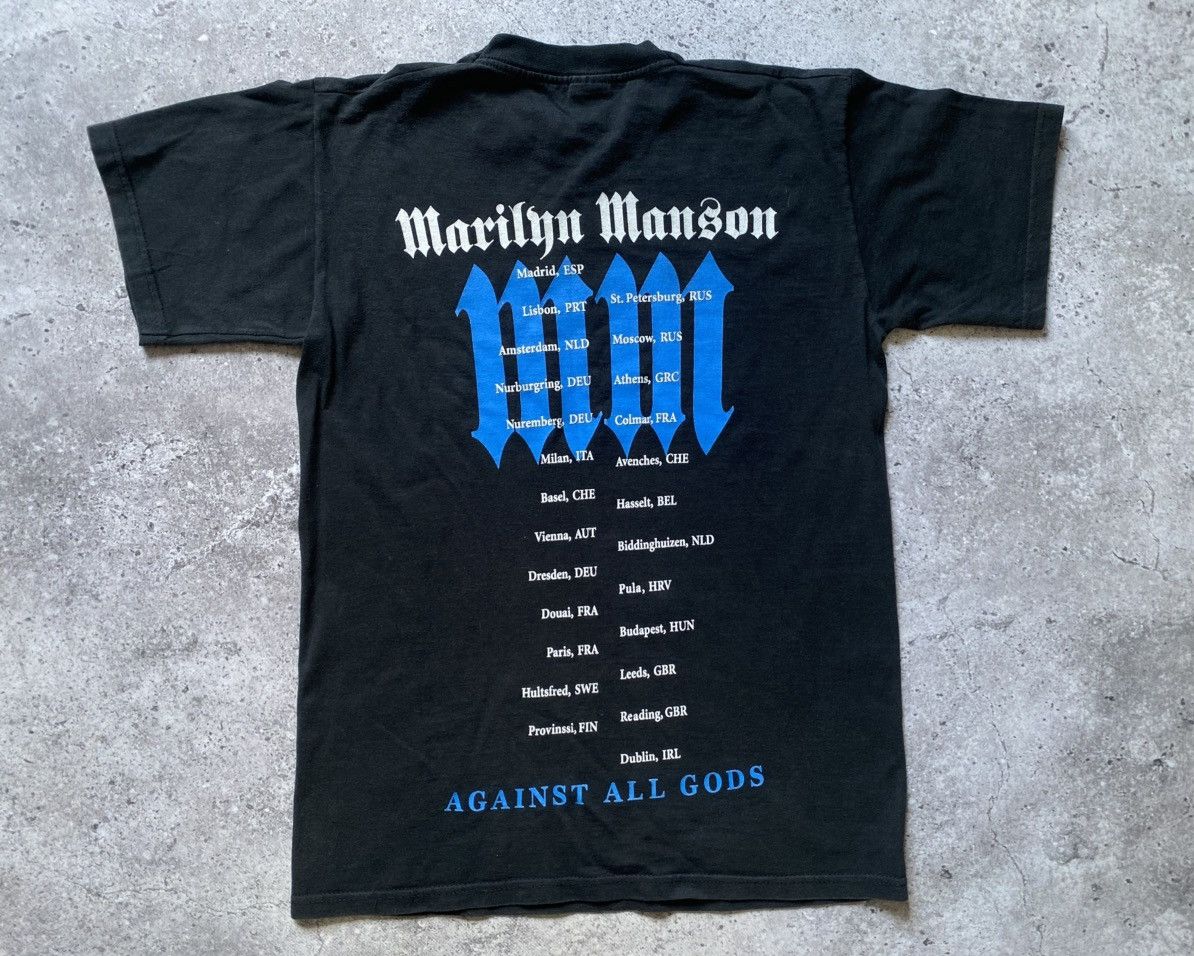 ミュージシャン Marilyn Manson Against All Gods Tour 04 MARILYN MANSON AGAINST ALL GODS AMERICAN TOUR 2004 GIANT M-L