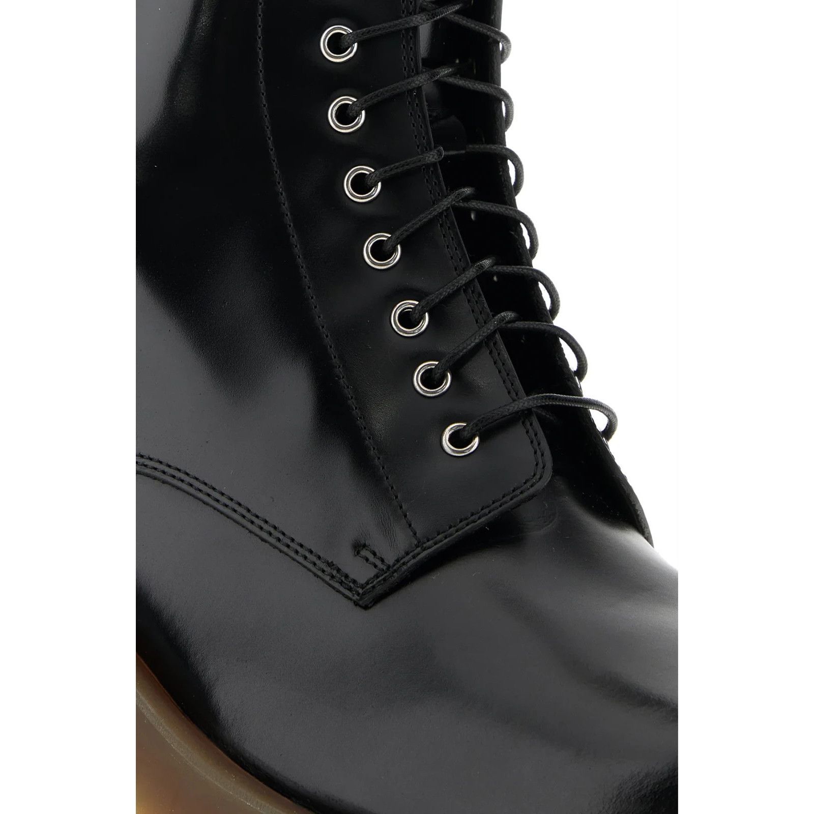 Jil Sander JIL SANDER Black Leather Ankle Boots New & Authentic (Men's Size US 11 / EU 44 - 4 Thumbnail
