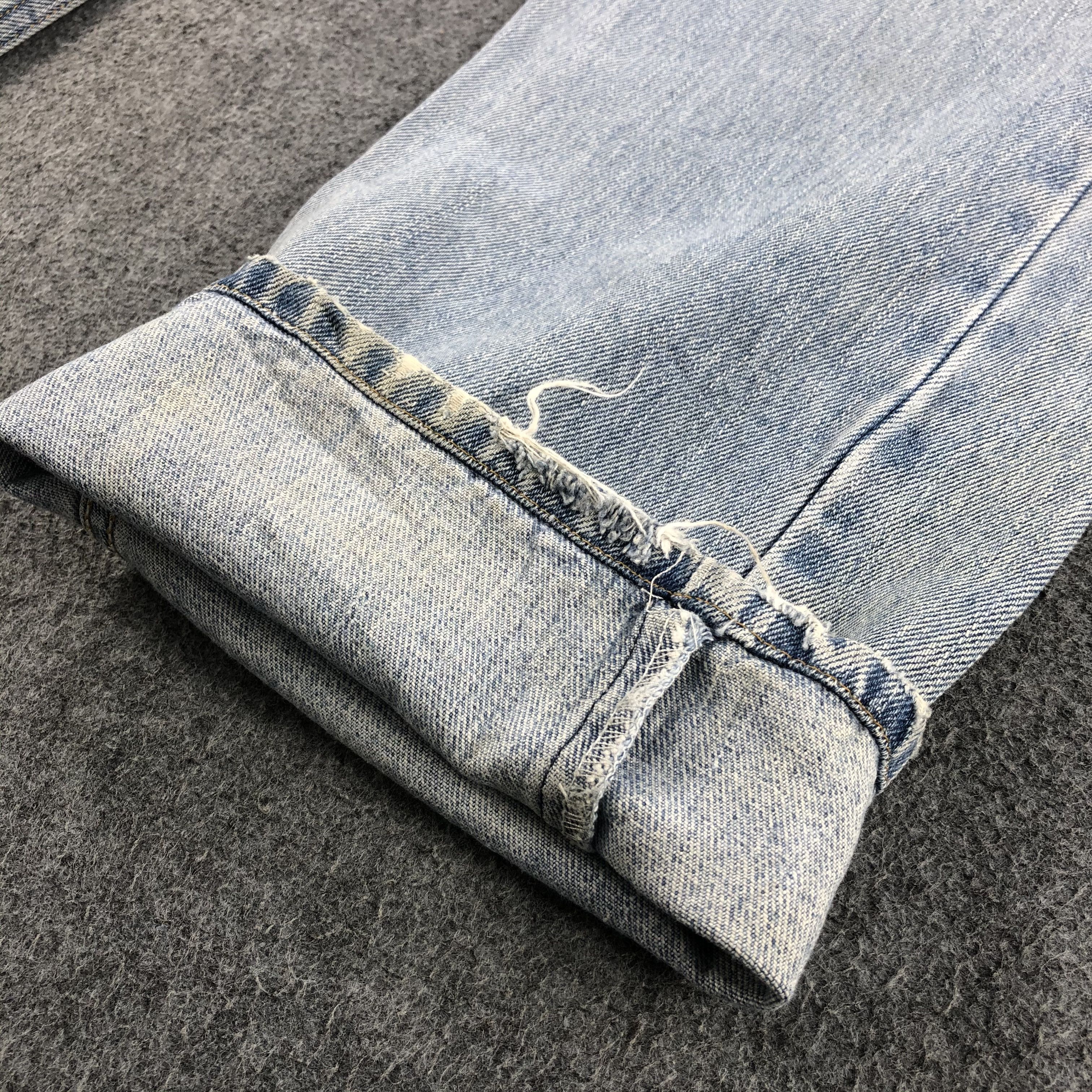 Levi's Vintage Levis Jeans Lot 505 Light Washed Denim-J970 Size US 33 - 7 Thumbnail