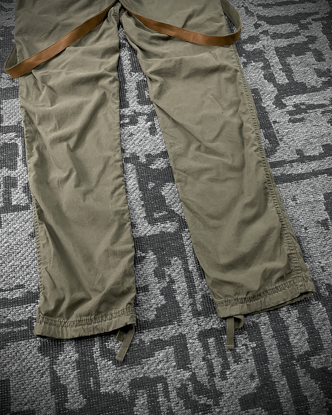 Japanese Brand G.o.a Military Suspender Skinny Pants Size US 31 - 9 Thumbnail