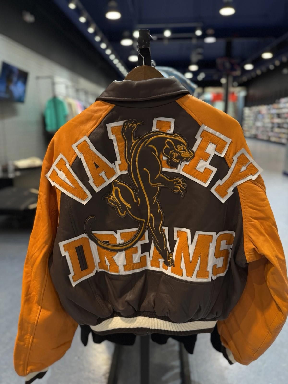 Other ValeLives Valley Leather Jacket Brown Orange Authentic Small Size US S / EU 44-46 / 1 - 6 Thumbnail