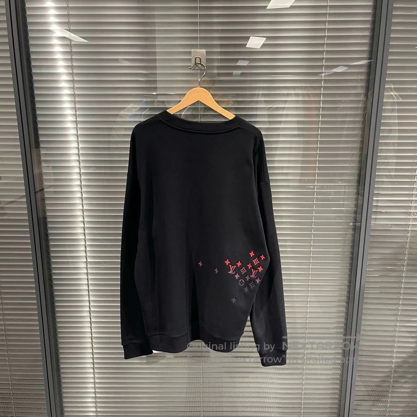 Louis Vuitton Black Graphic Print Long Sleeve Sweatshirt. Size US XXL / EU 58 / 5 - 2 Thumbnail