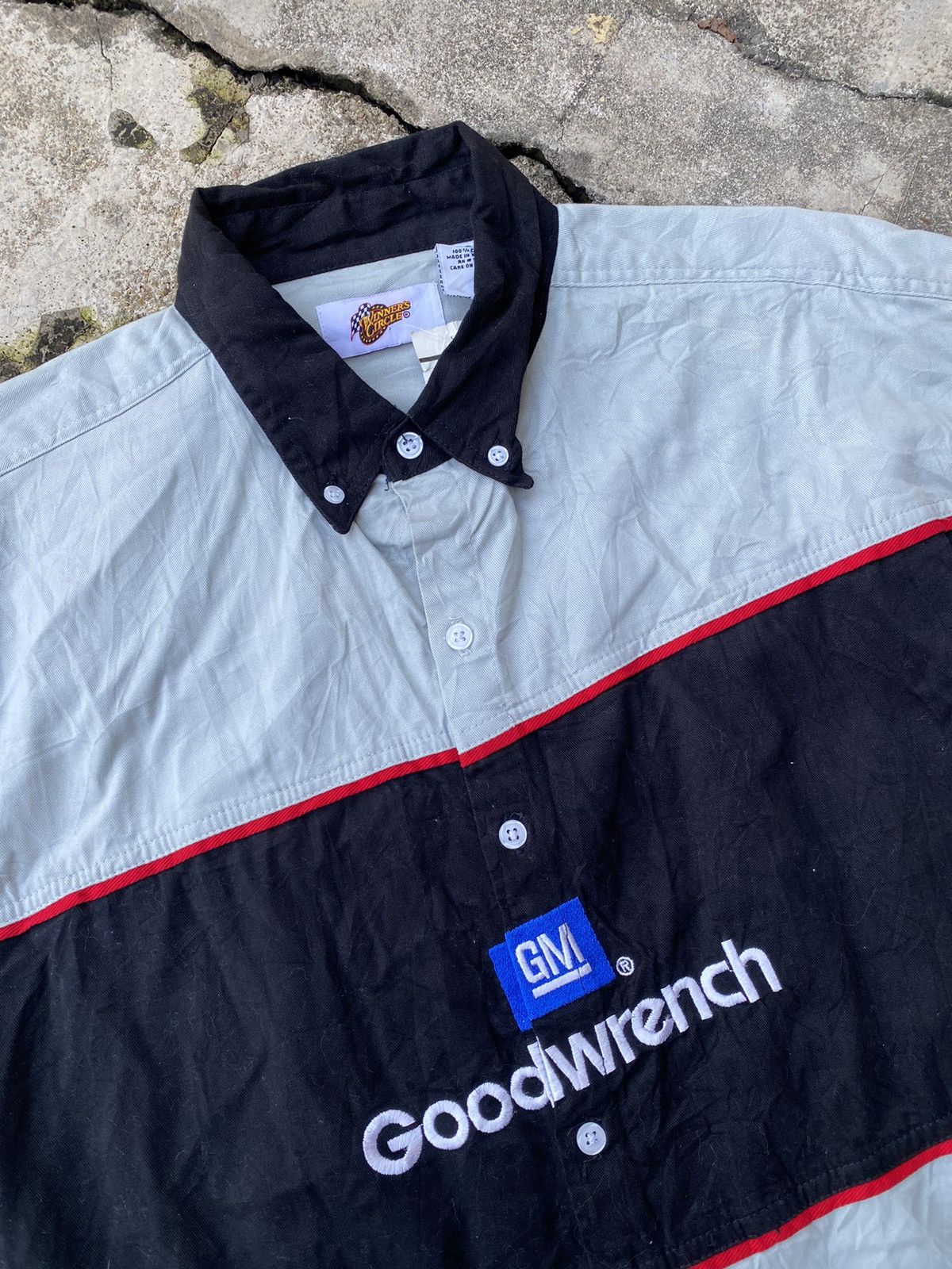NASCAR × Vintage Vintage 90s Goodwrench Button Up Shirt Size US XL / EU 56 / 4 - 3 Thumbnail