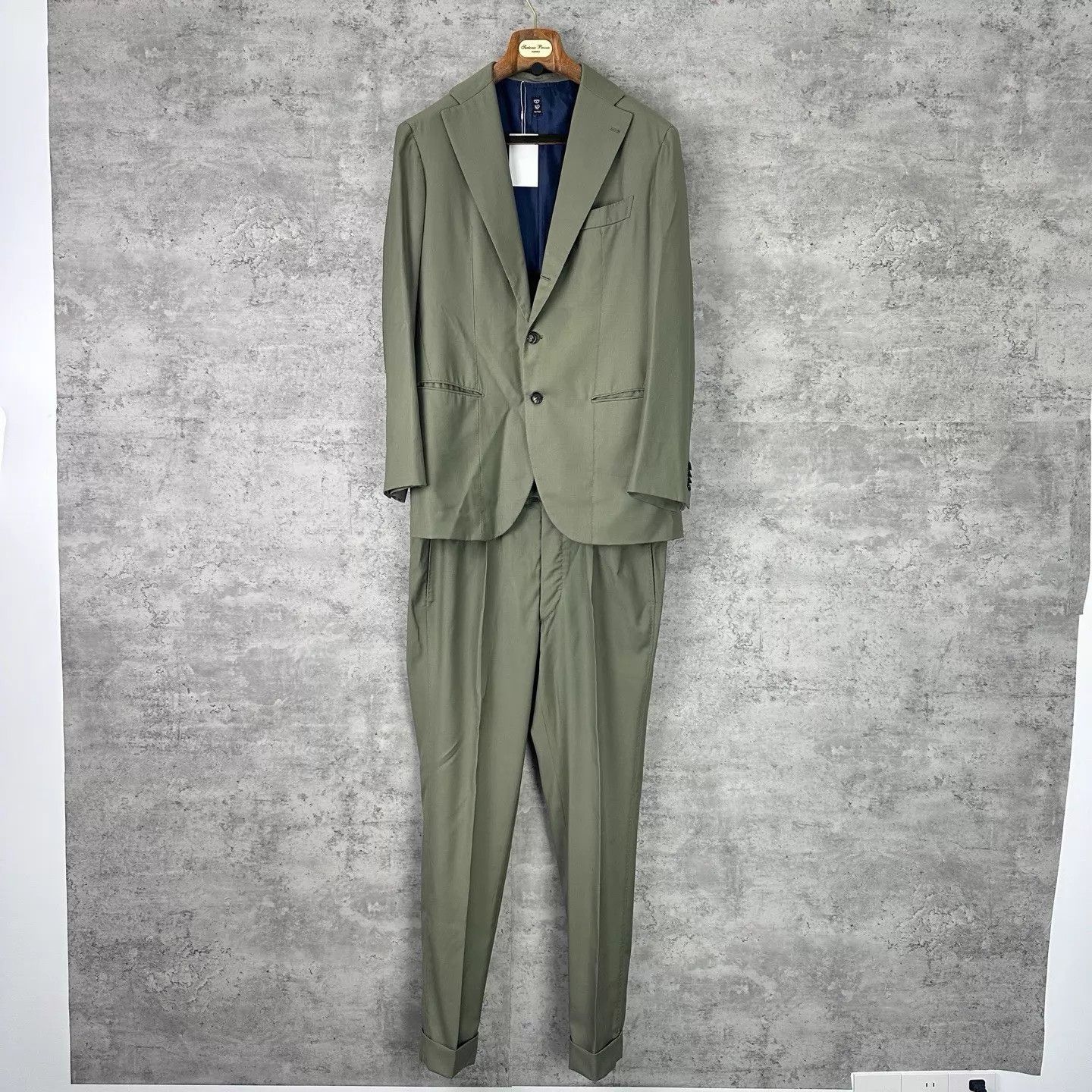 Other Sartoria Pirozzi Napoli Bespoke Handmade Suit 48-50 Size 48R - 1 Thumbnail