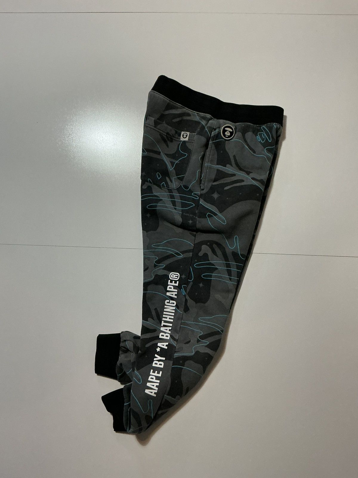 Aape Aape By A Bathing Ape Nowhere Camouflage Jogger Sweatpants Size US 30 / EU 46 - 2 Thumbnail