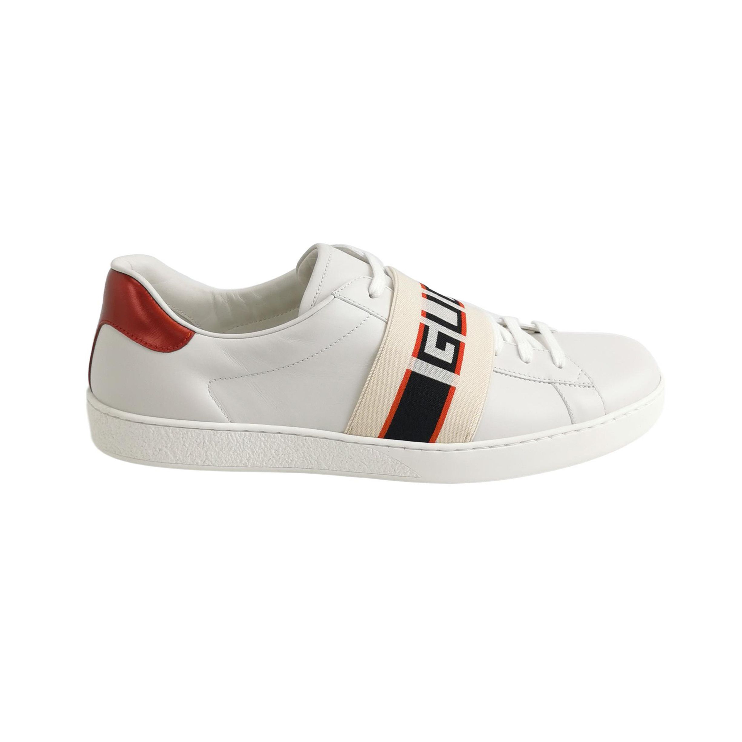 Gucci Gucci Ace Logo Band Sneakers 44 Size US 11 / EU 44 - 1 Thumbnail