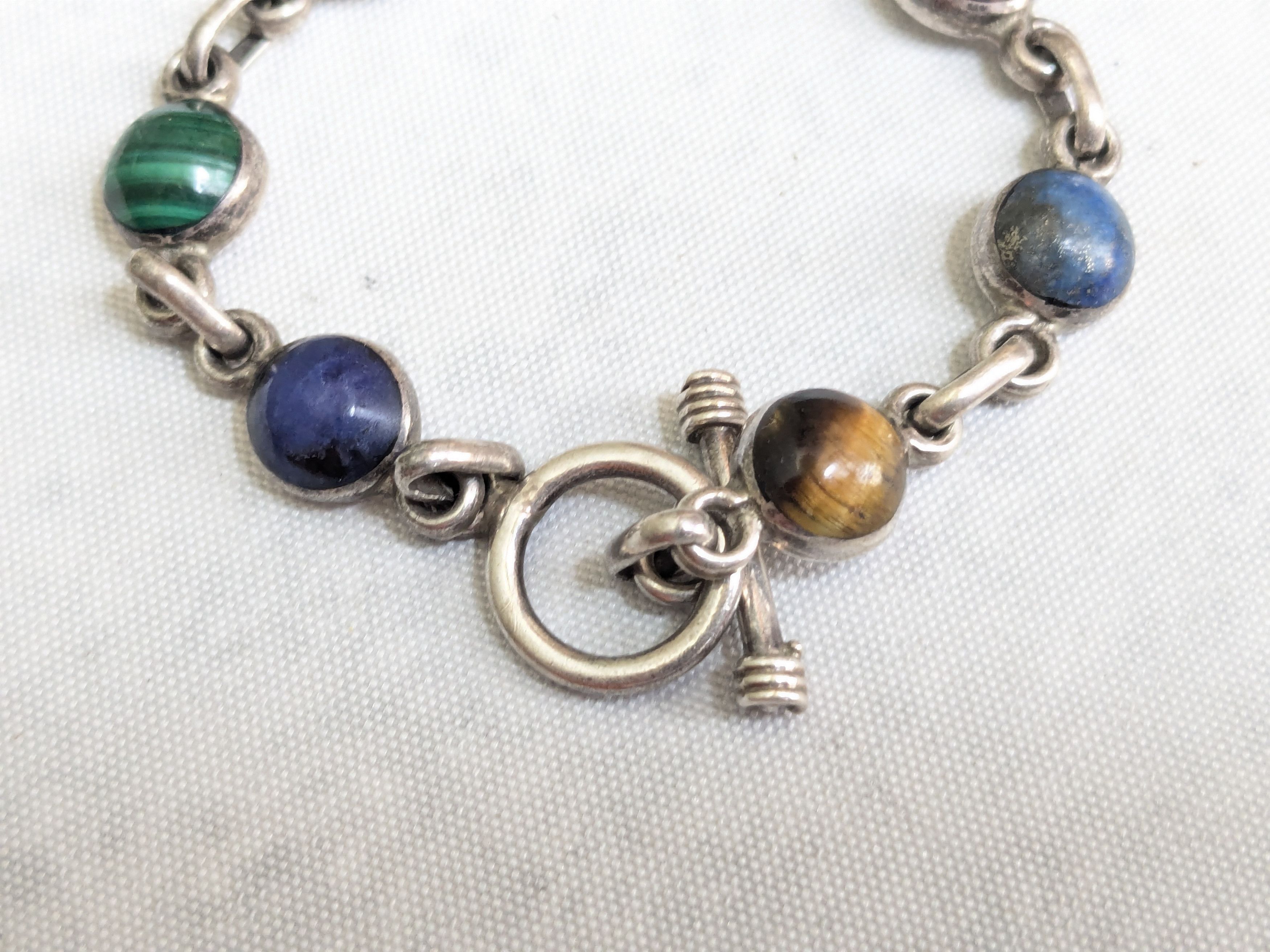 Vintage Vintage Taxco Sterling Silver Bracelet Taxco 7.25" Mexico Size ONE SIZE - 3 Thumbnail