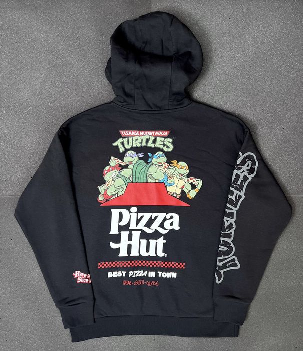 Vintage Teenage Mutant Ninja Turtles Pizza Hut Hoodie Best In Town ...